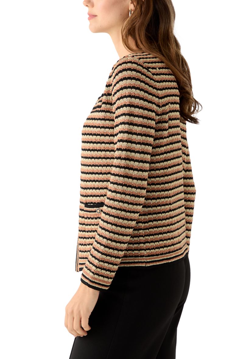 Womens Textured Cardigan 