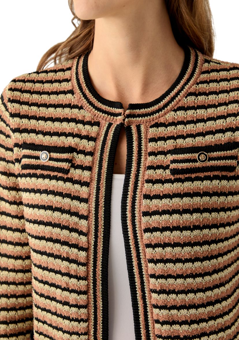 Womens Textured Cardigan 