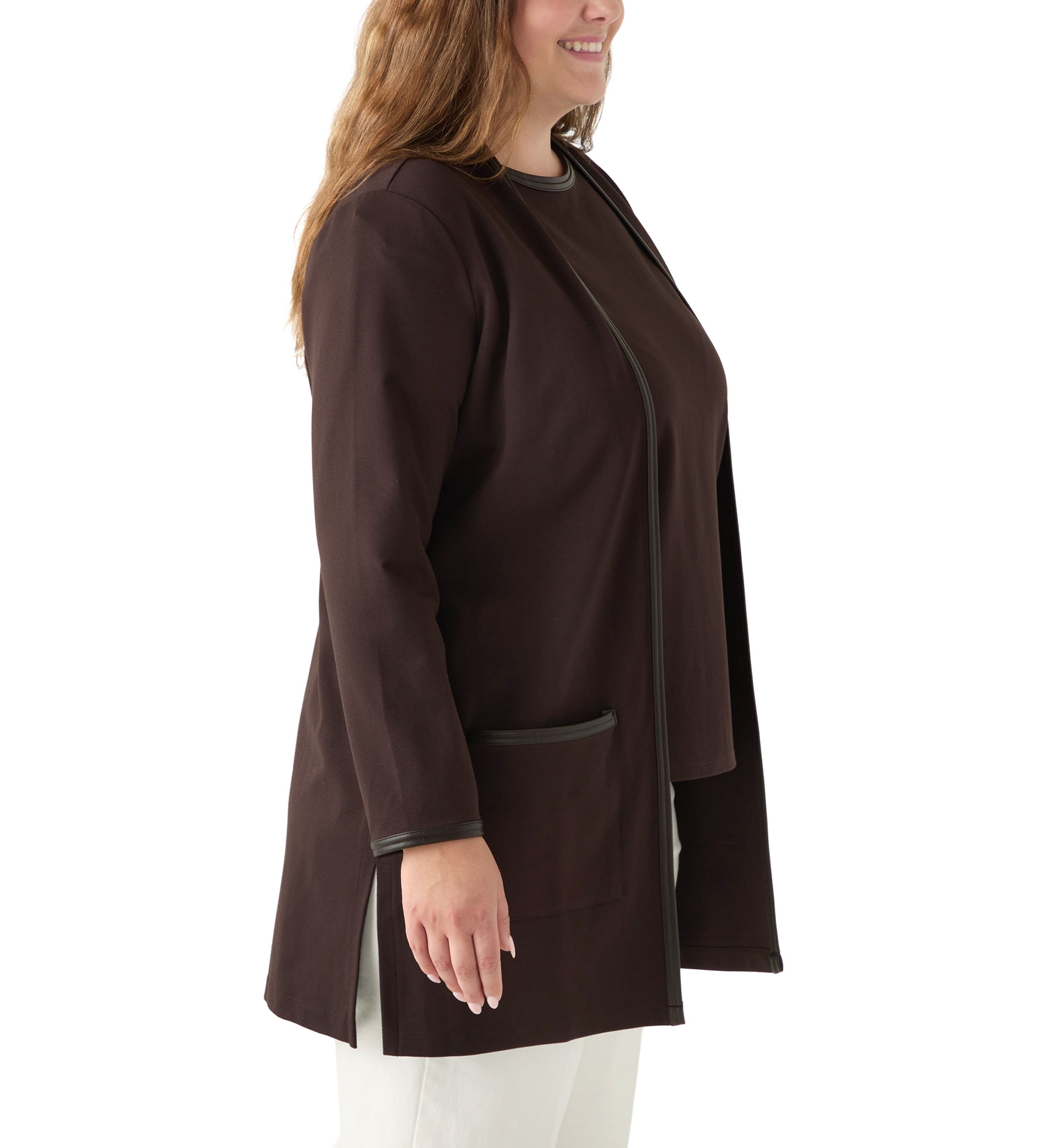 Plus Size Serenity Knit Cardigan 