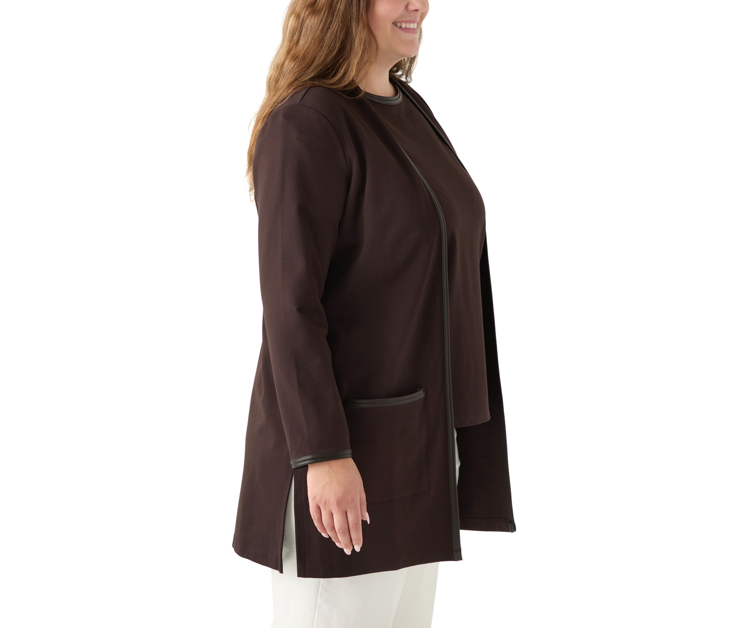Plus Size Serenity Knit Cardigan 