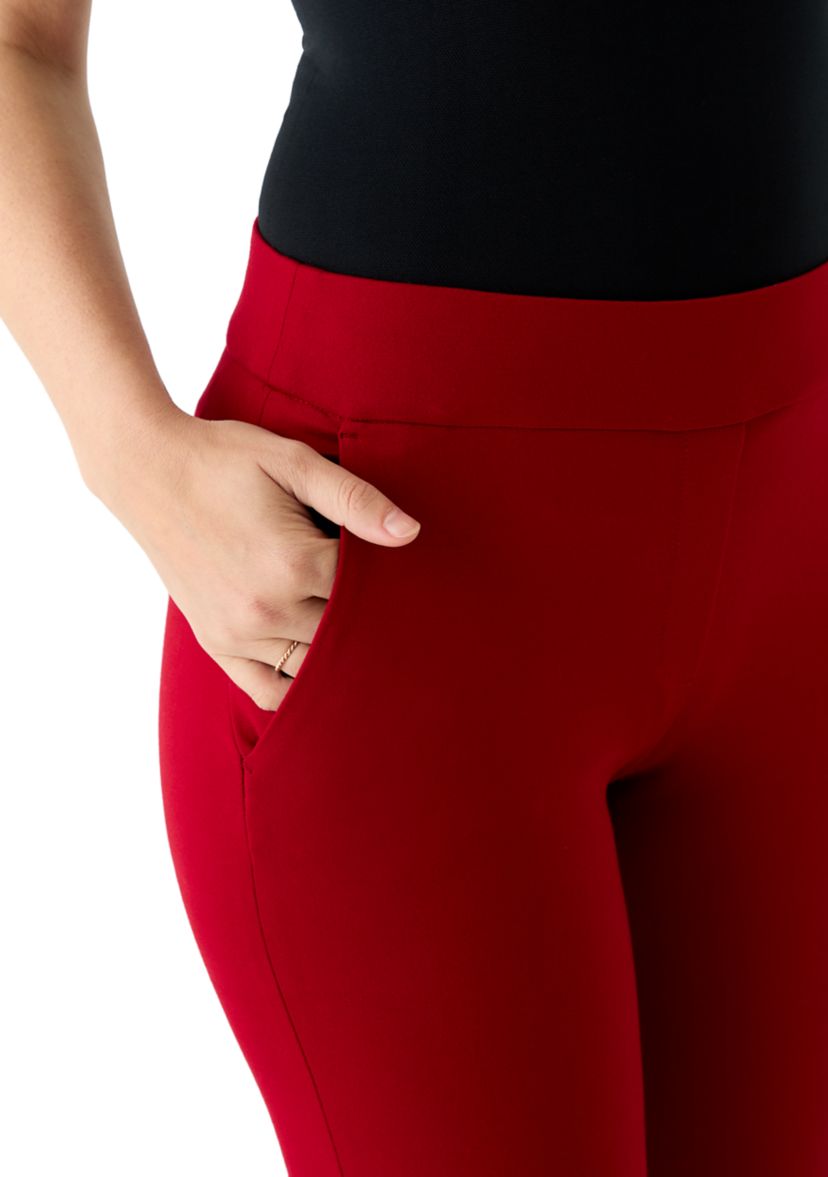 Womens Pull On Slash Pocket Trousers