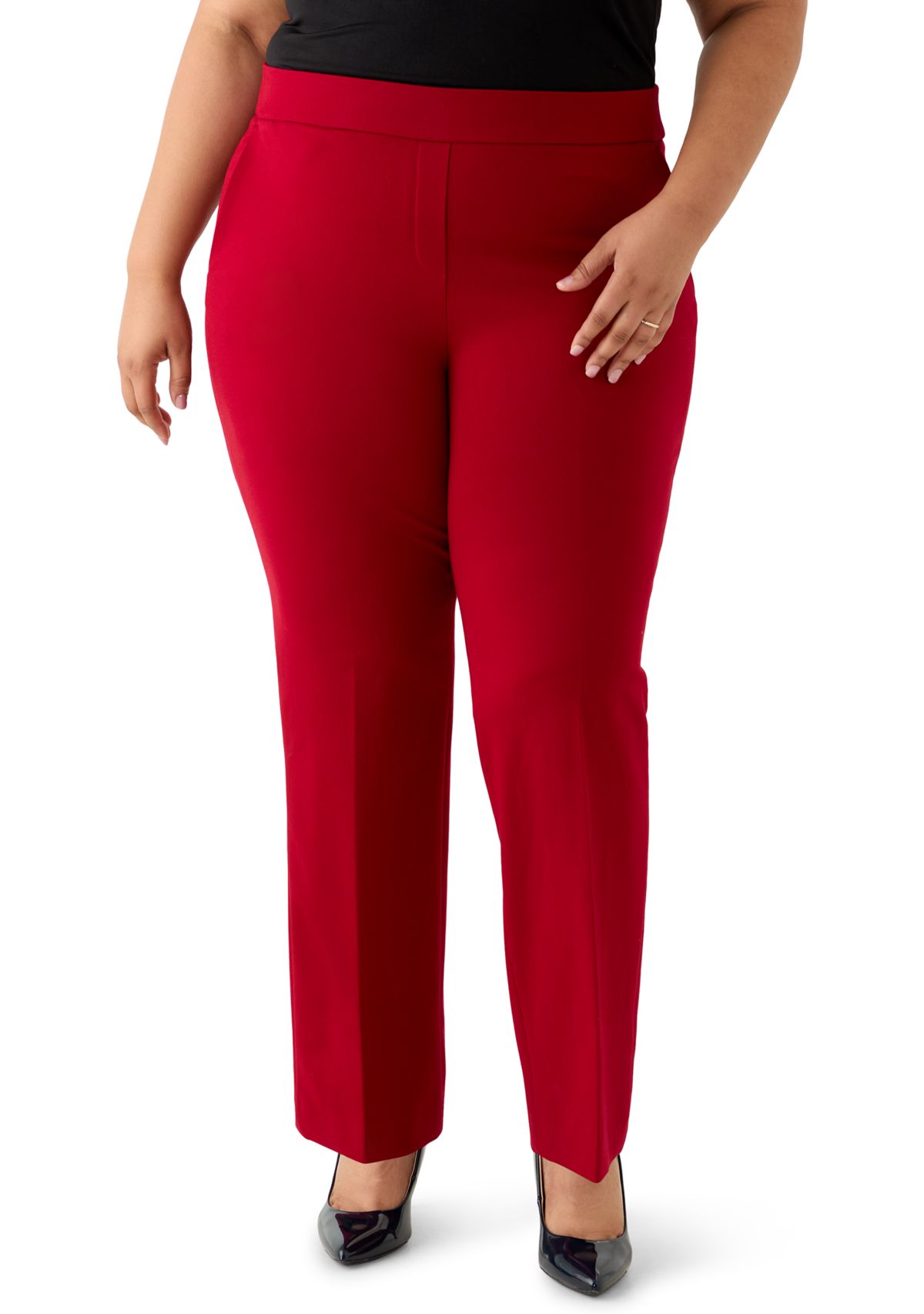 Plus Size Pull On Trousers