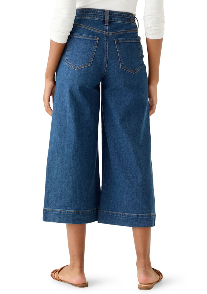 Anne Klein Women's Wide Leg Culotte with Belt | Belk