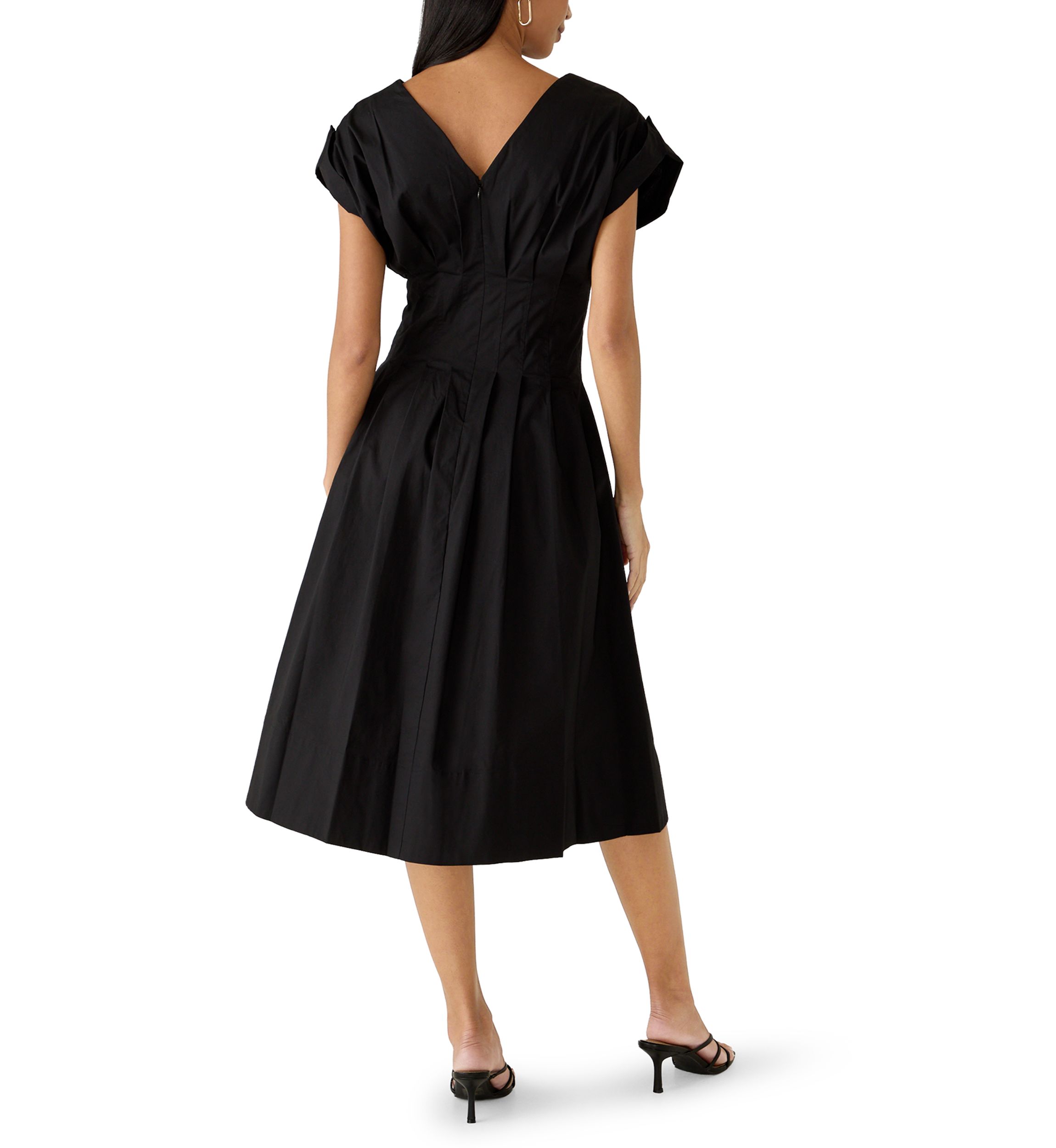 short black denim dress Bring On The Weekend In it features a spread Grandmother Of The Bride Color:Black Lurex kim