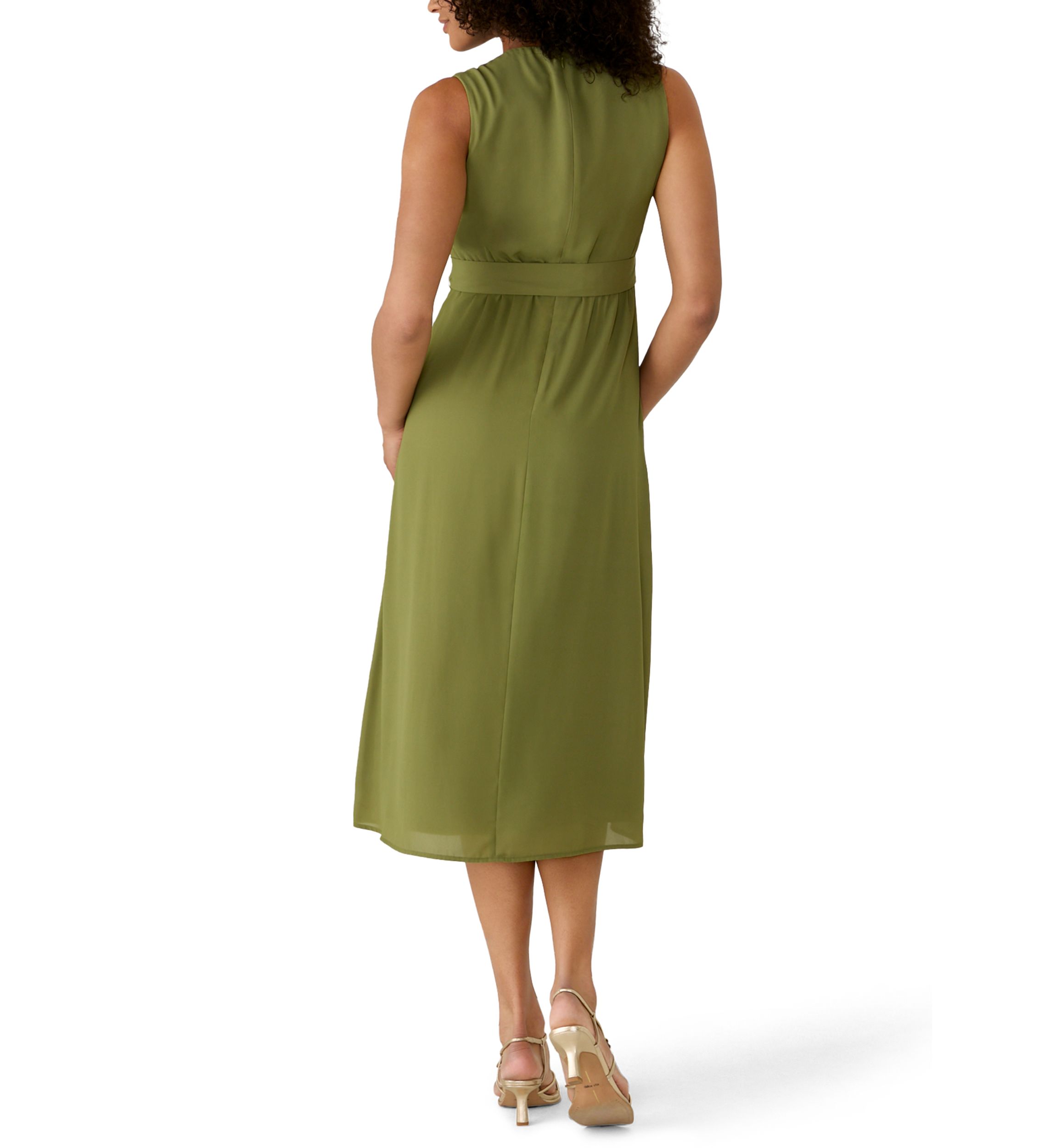belk green dresses Anne Klein sexy spring mini dress
