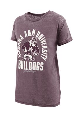 Pressbox Women's NCAA Alabama A&M Bulldogs Blitz Boyfriend Tee, XL