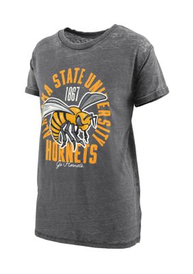 Pressbox Women's NCAA Alabama State Hornets Blitz Boyfriend Tee, XL