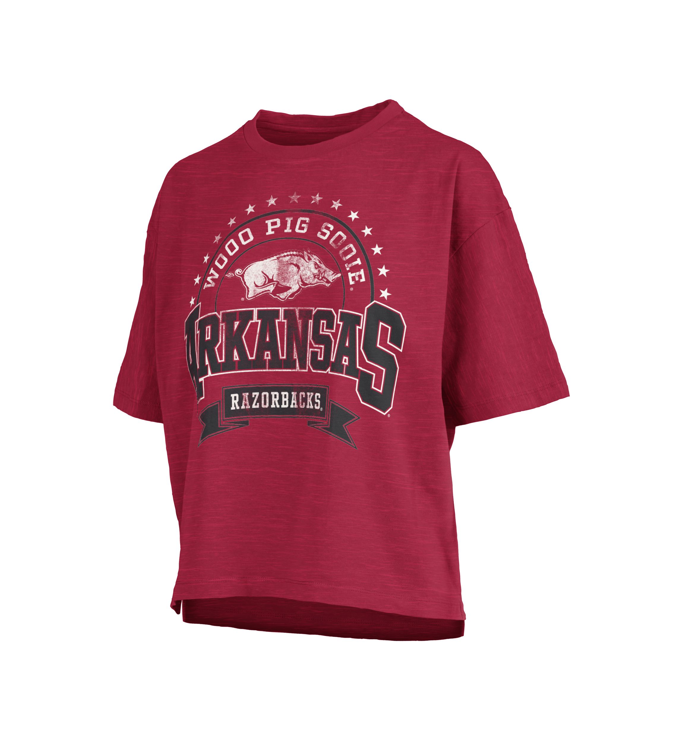 NCAA Arkansas Razorbacks Capitan Motley Crew Top