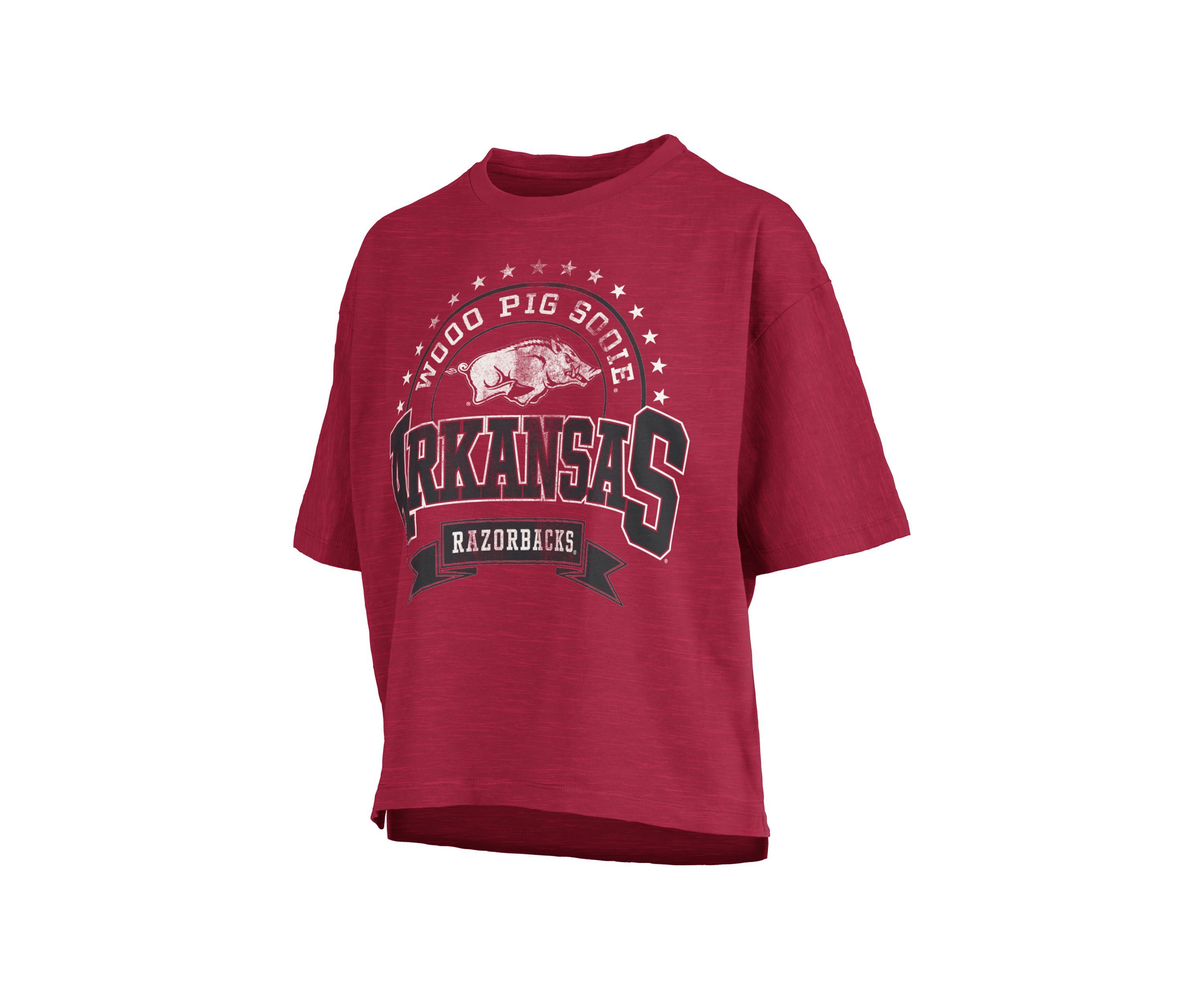 NCAA Arkansas Razorbacks Capitan Motley Crew Top