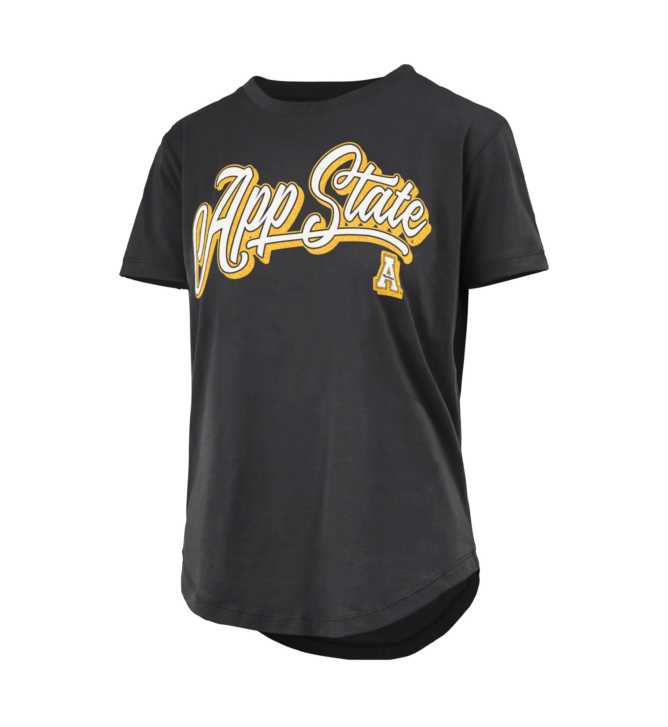 NCAA Appalachian State Mountaineers Harlow Glitter T-Shirt