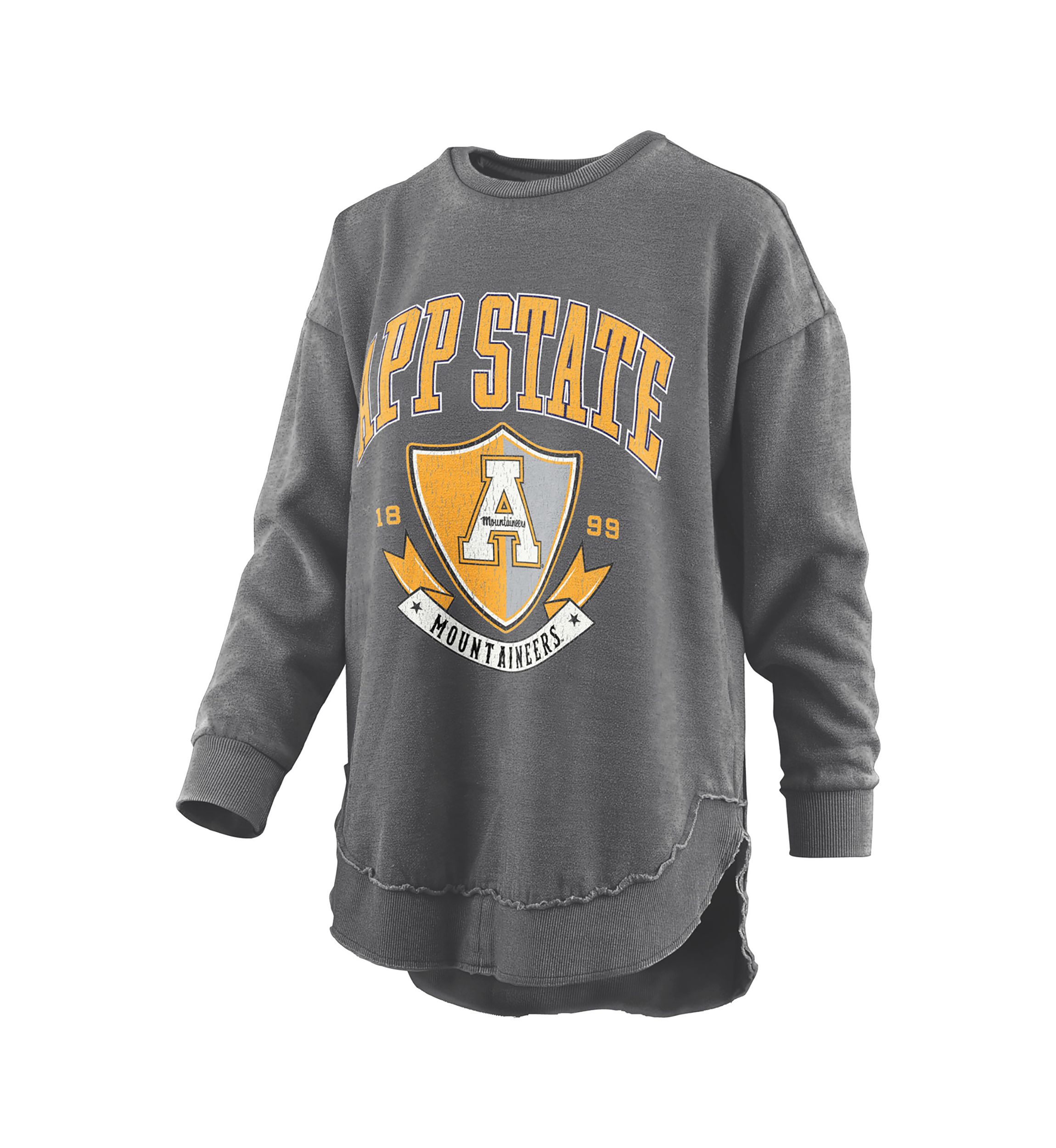 NCAA Appalachian State Mountaineers Buckler Poncho Fleece Sweatshirt