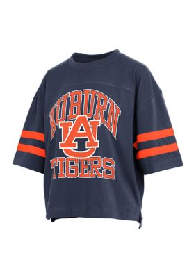 Pressbox Women's NCAA Auburn Tigers Wayne Tyler Pieced Jersey Top
