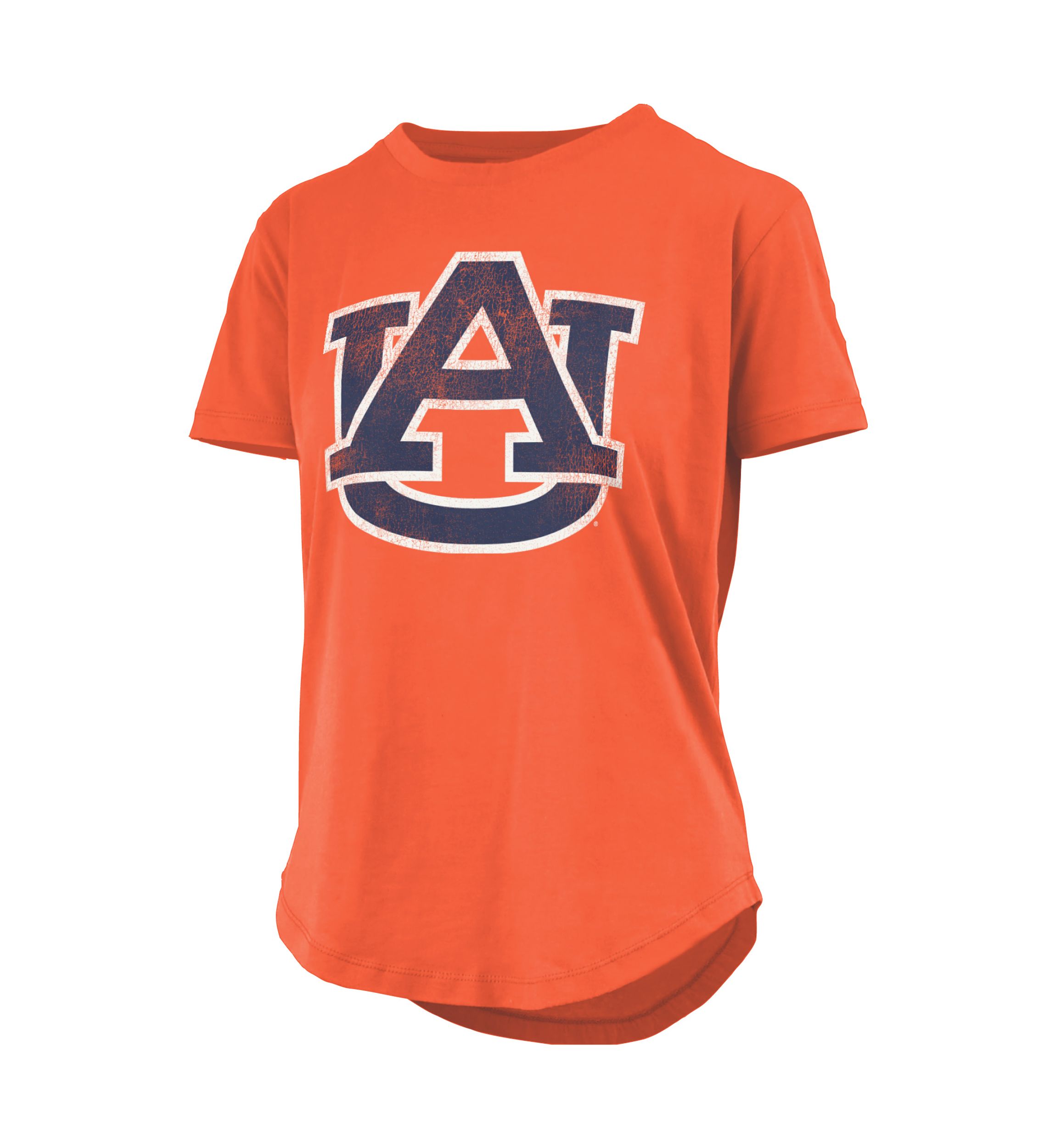NCAA Auburn Tigers Distressed Logo Short Sleeve Graphic T-Shirt