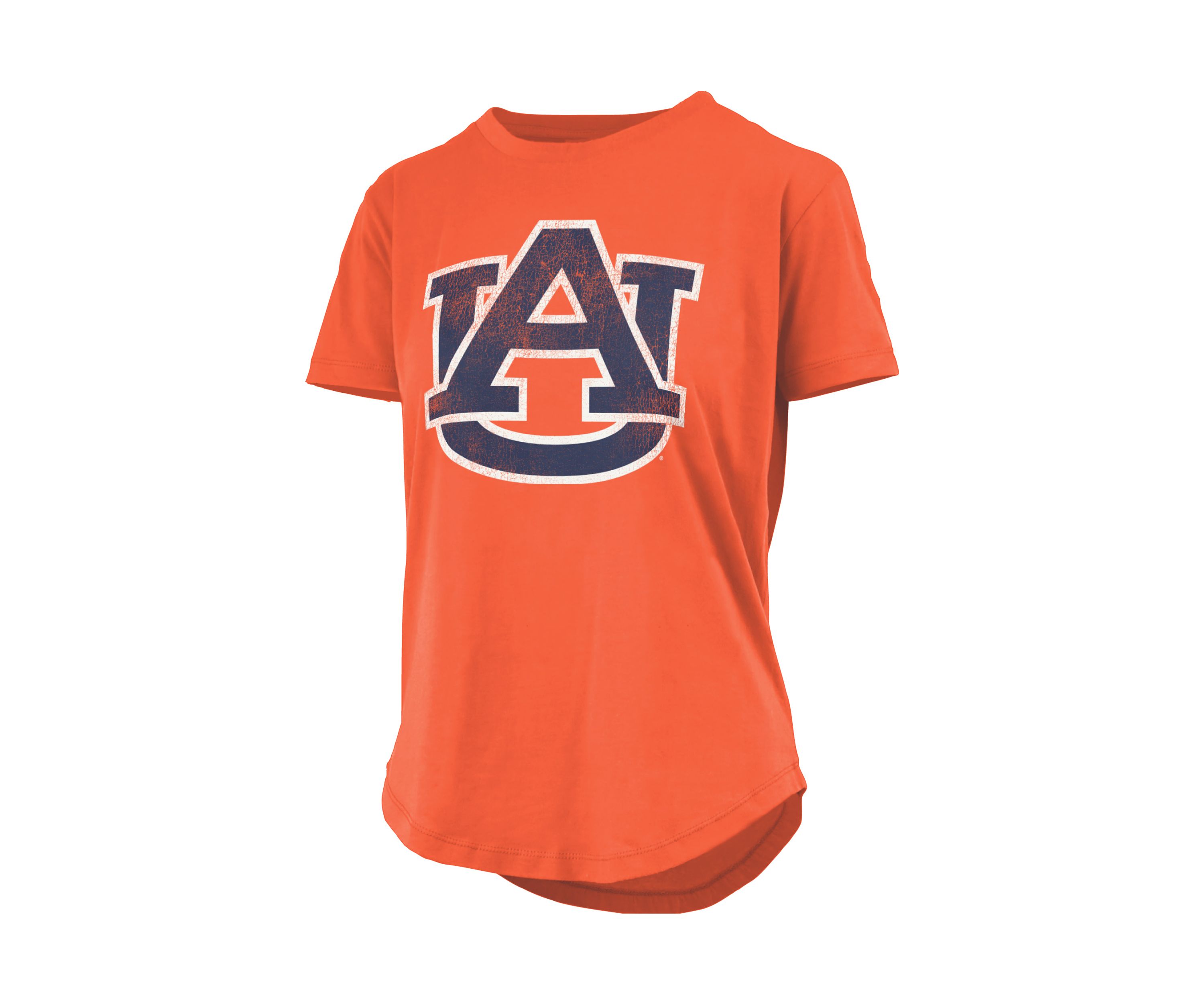 NCAA Auburn Tigers Distressed Logo Short Sleeve Graphic T-Shirt
