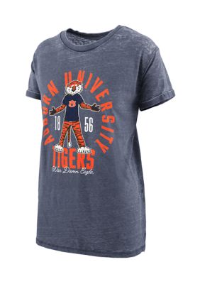 Pressbox Women's NCAA Auburn Tigers Blitz Vintage Boyfriend Top