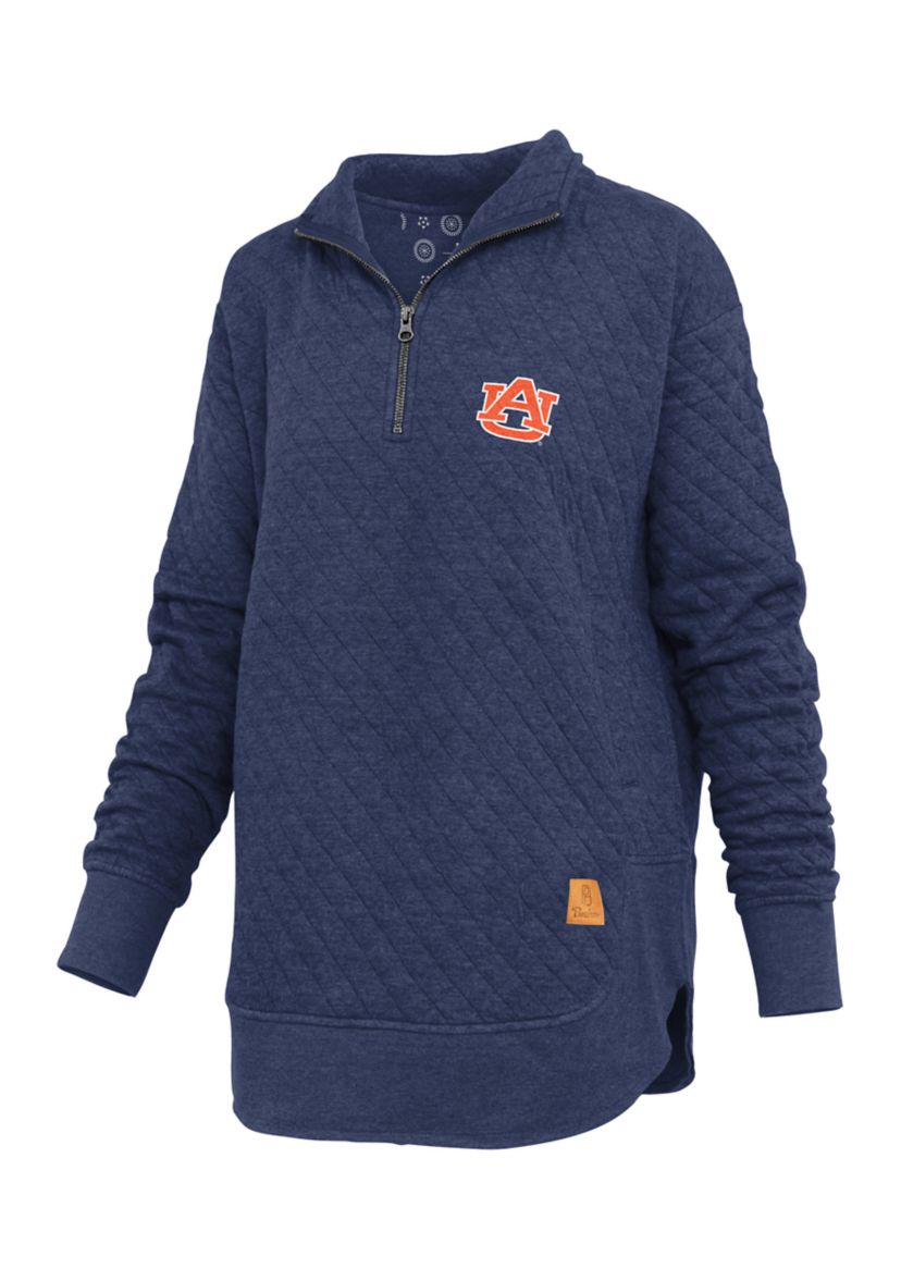 NCAA Auburn Tigers North Fork Roseburg Quilted Fleece Pullover