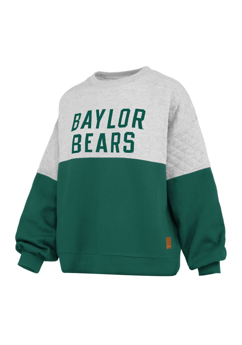Pressbox NCAA Baylor Bears Kaia Priscilla Quilted Fleece Pullover