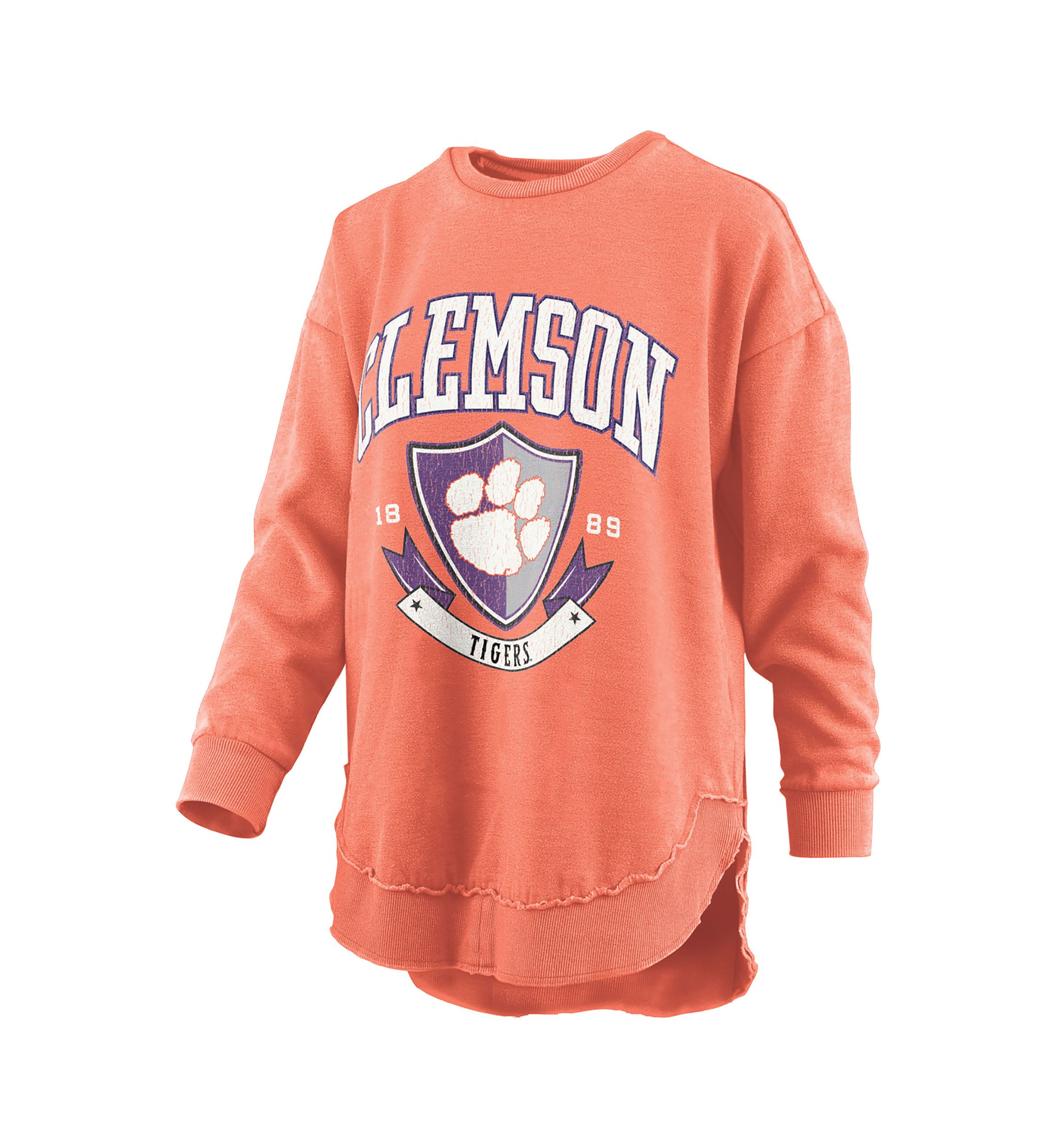 NCAA Clemson Tigers Buckler Fleece Pullover