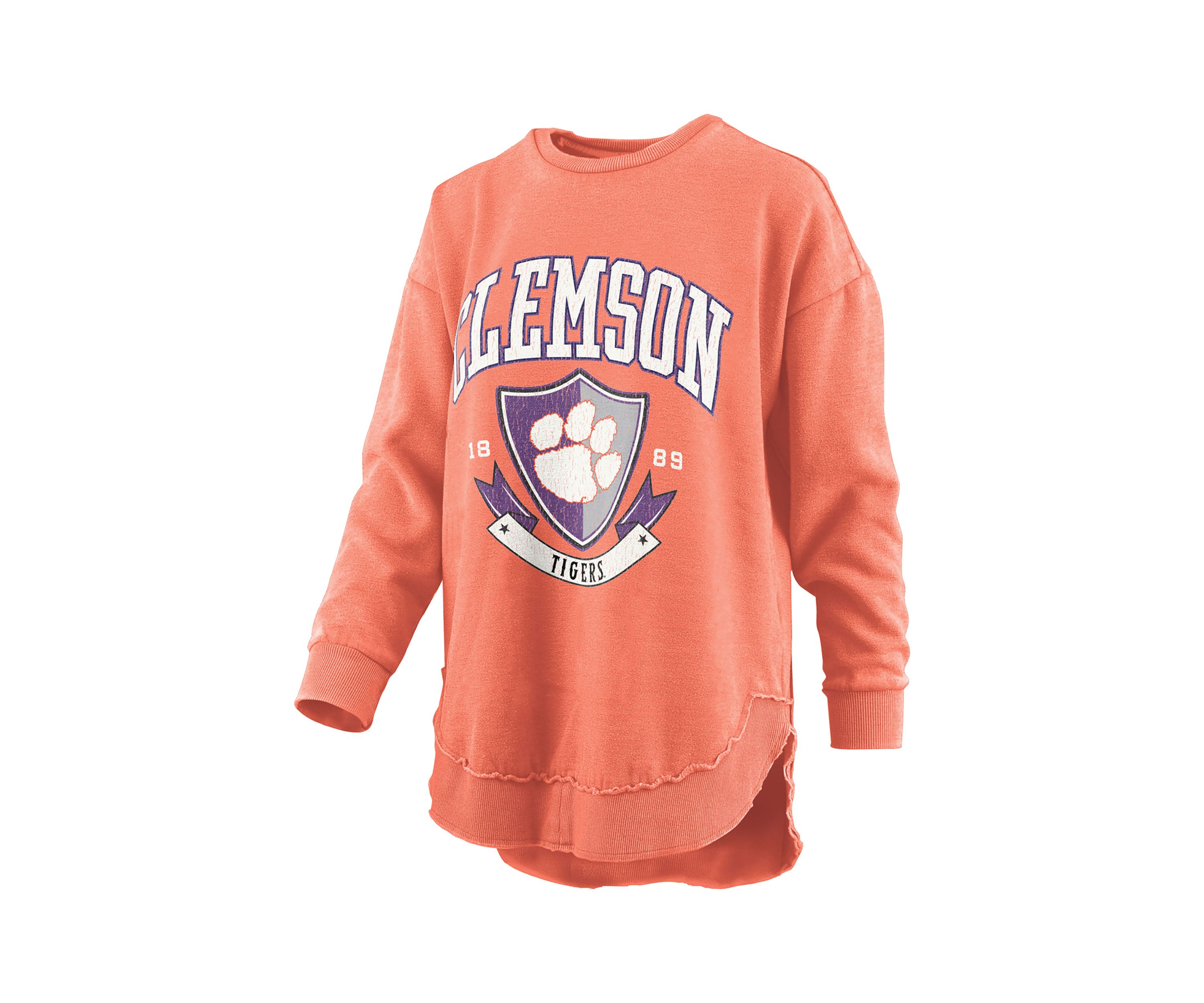 NCAA Clemson Tigers Buckler Fleece Pullover