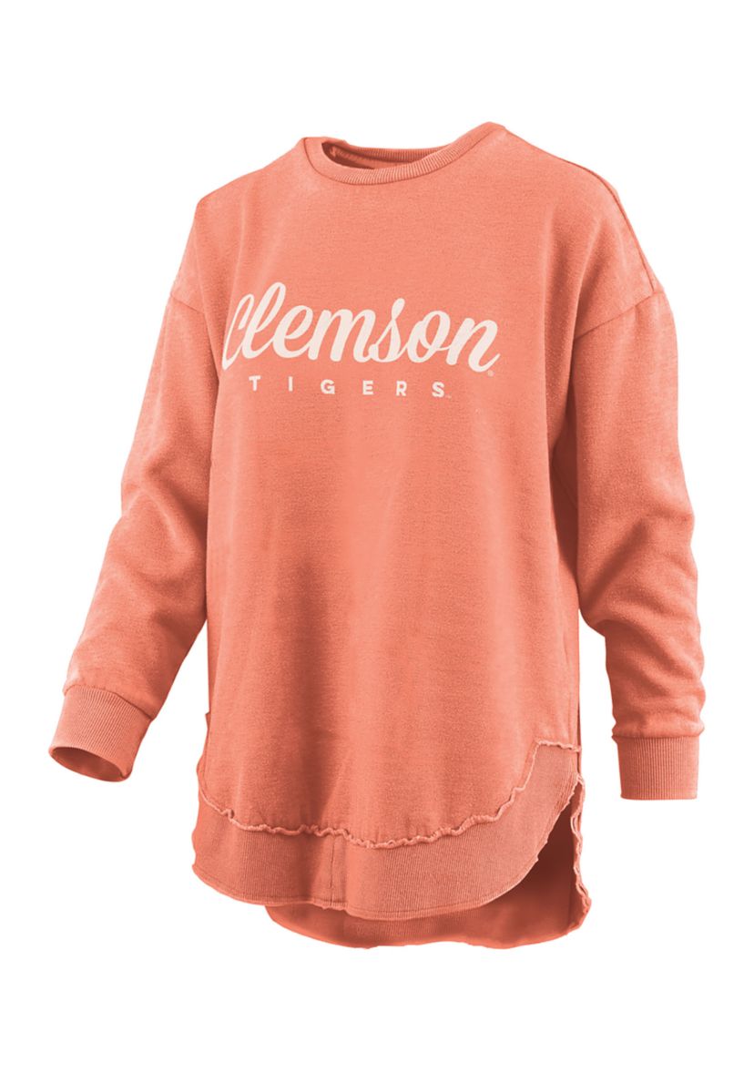 NCAA Clemson Tigers Vintage Fleece Graphic Pullover 