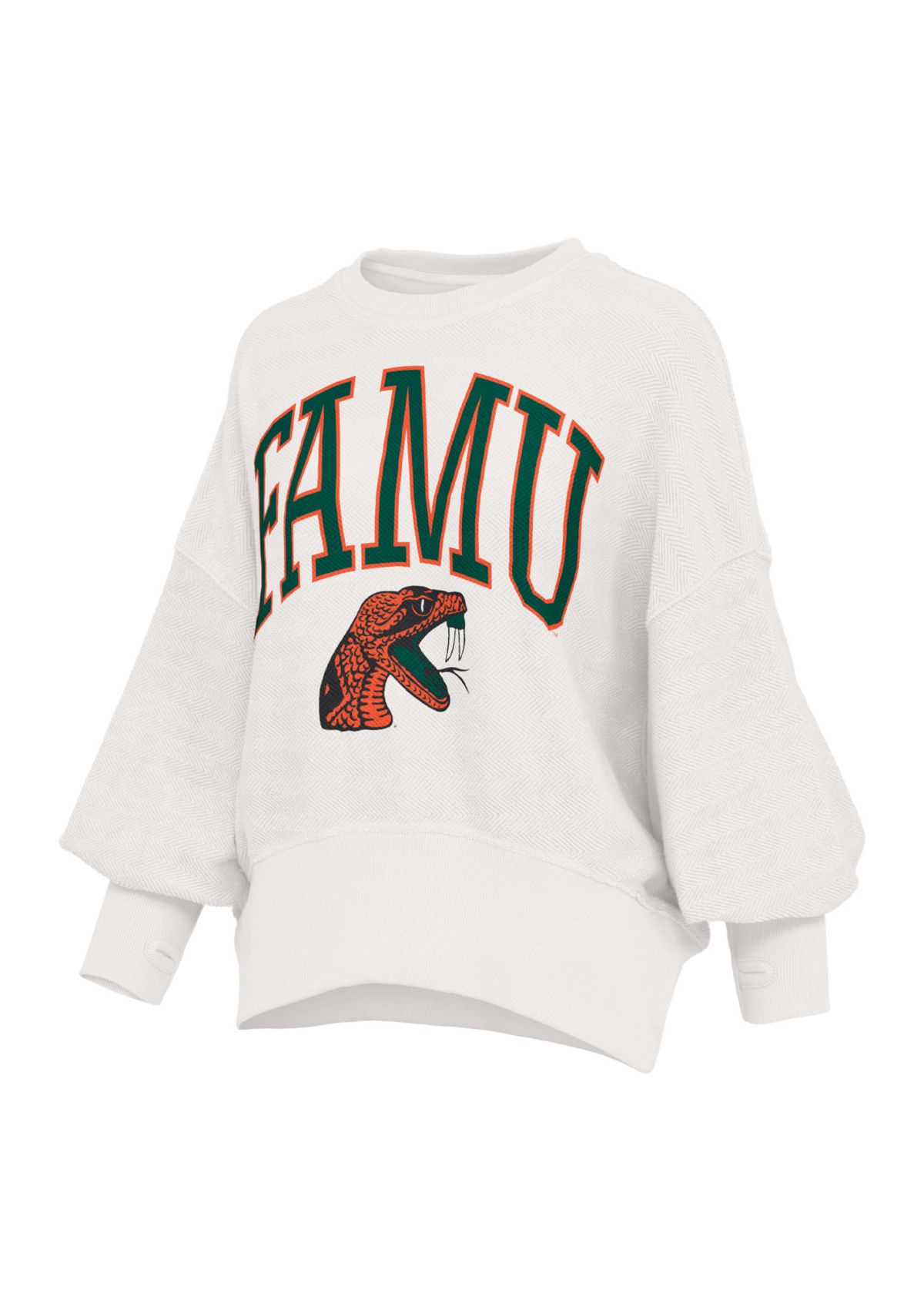 NCAA Florida A&M Rattlers New Zealand Everly Fleece Sweater