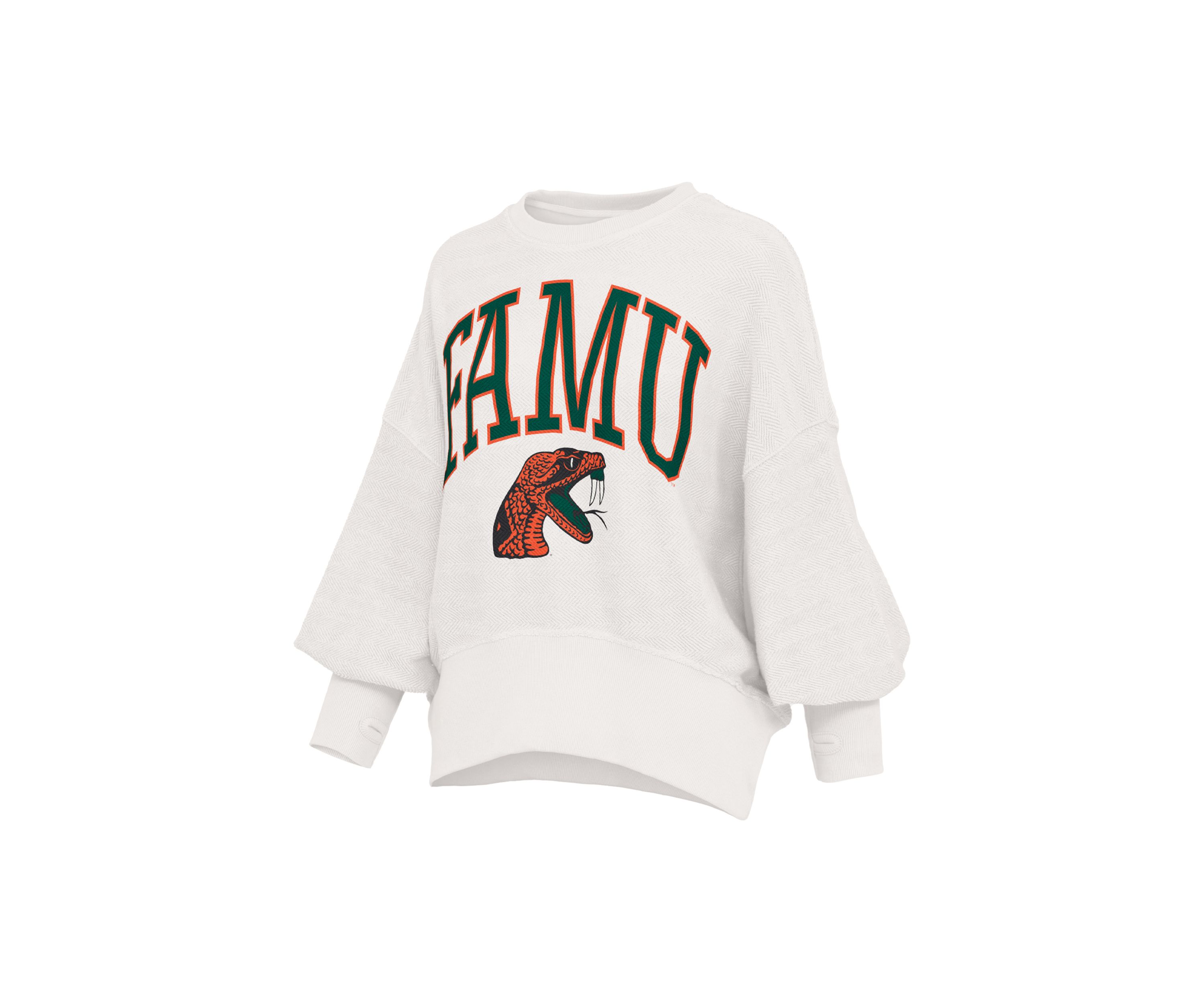 NCAA Florida A&M Rattlers New Zealand Everly Fleece Sweater