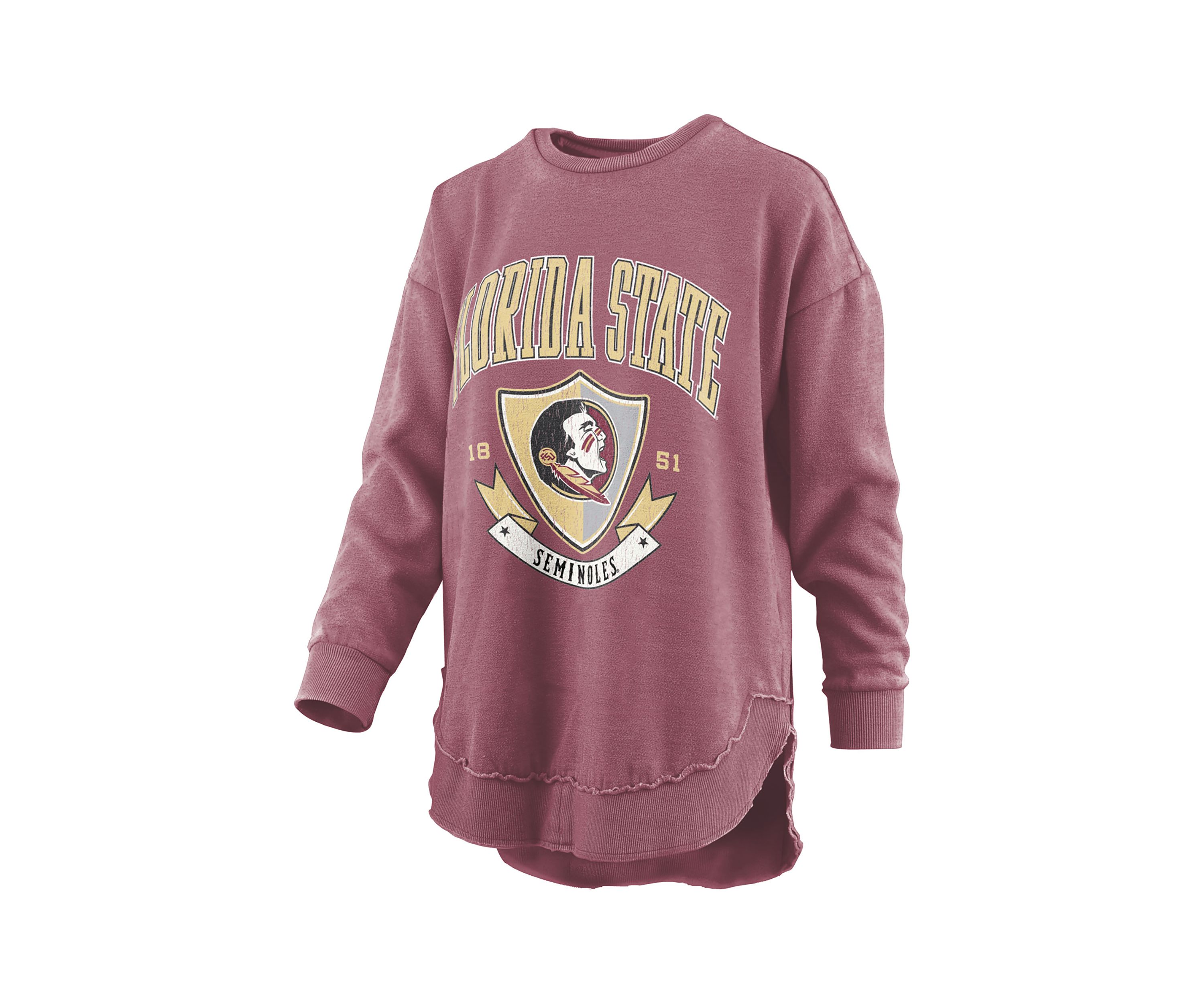 NCAA Florida State Seminoles Buckler Poncho Fleece Sweatshirt