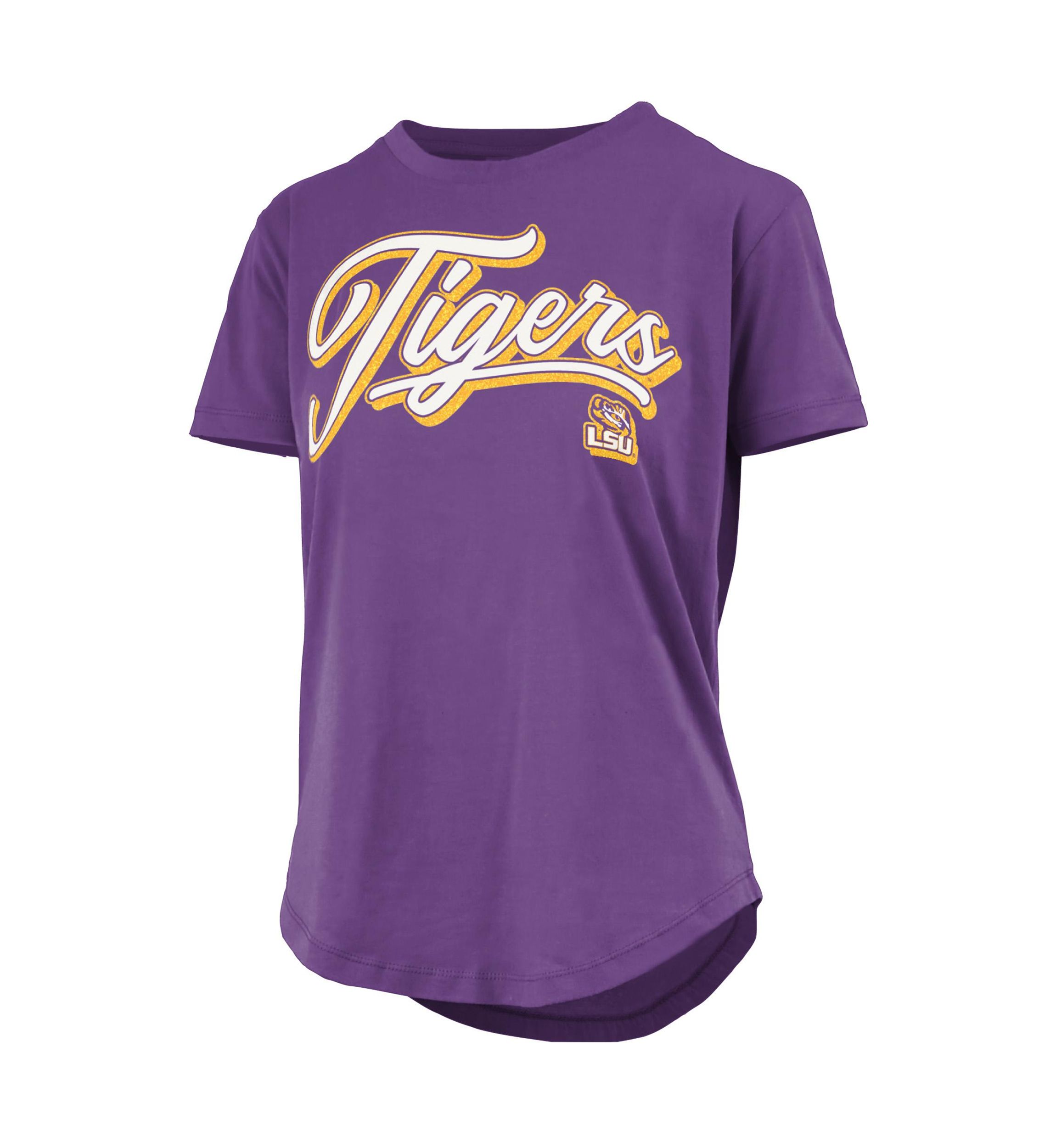 NCAA LSU Tigers Harlow Glitter T-Shirt