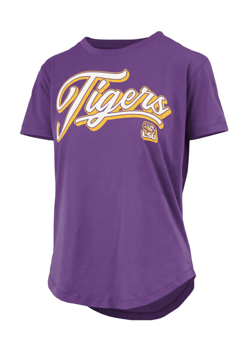NCAA LSU Tigers Harlow Glitter T-Shirt
