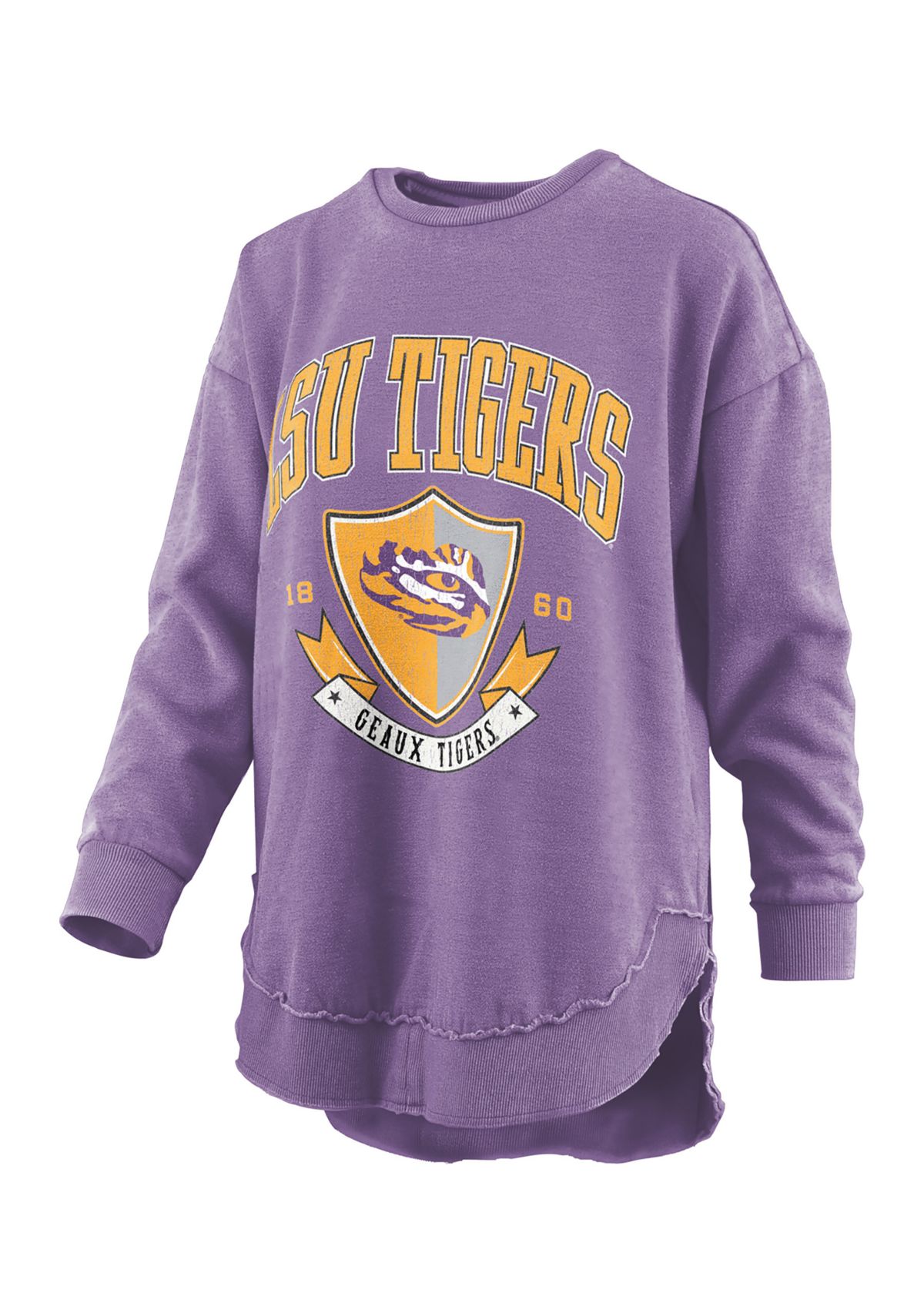 NCAA LSU Tigers Buckler Fleece Pullover