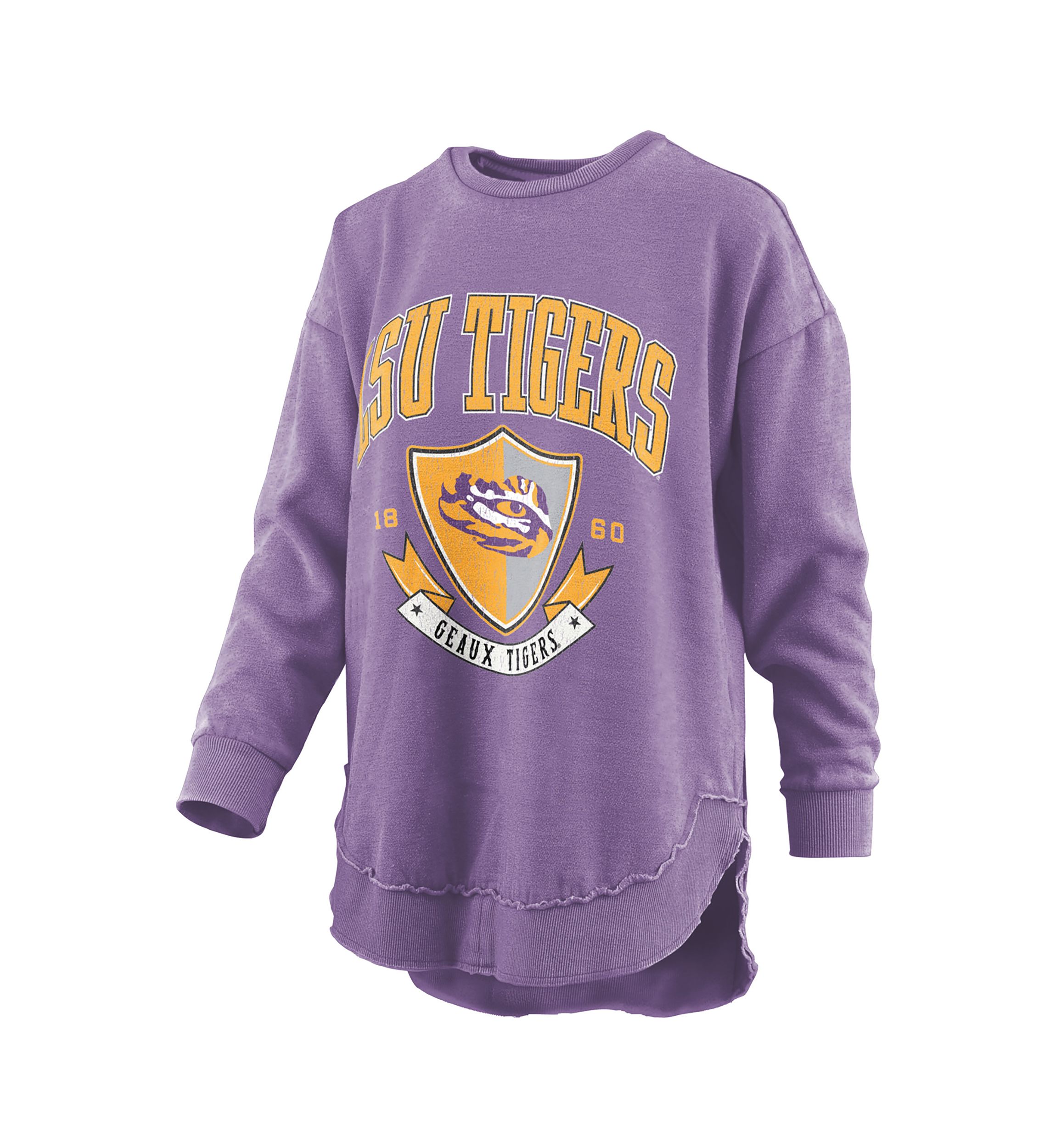 NCAA LSU Tigers Buckler Fleece Pullover