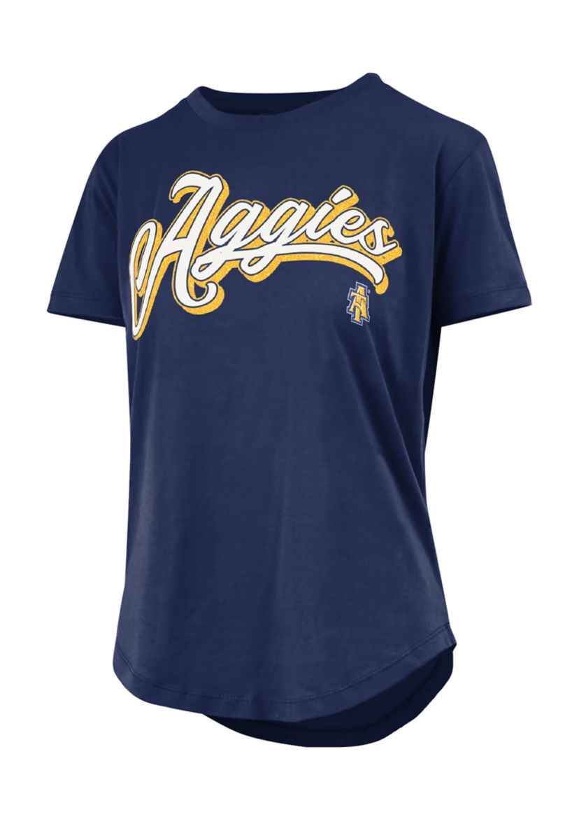 NCAA NC A&T Aggies Harlow Glitter Tee