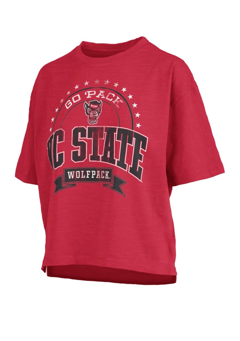 NCAA NC State Wolfpack Captain Motley Crew Neck Top