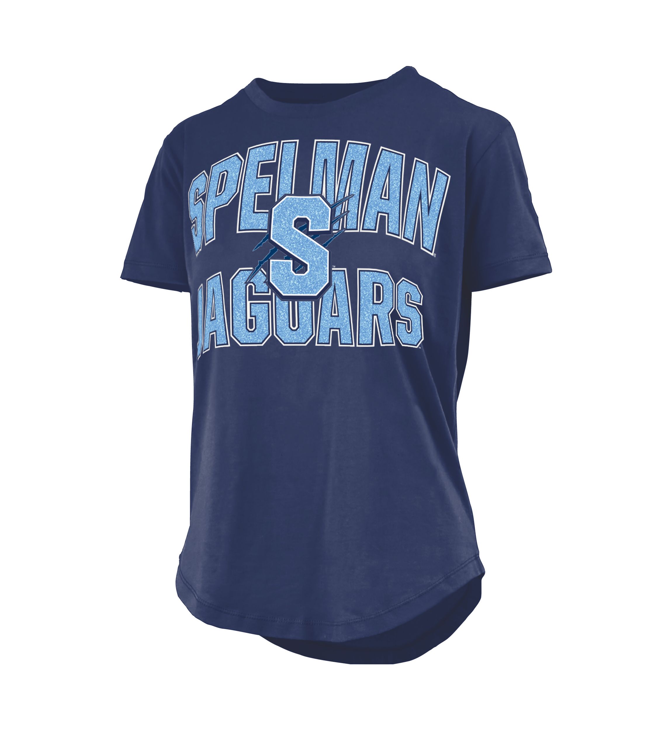 NCAA Spelman Maxima Glitter Short Sleeve Graphic T-Shirt