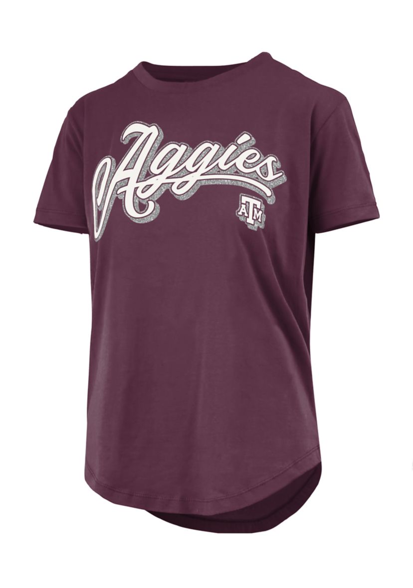 NCAA Texas A&M Aggies Harlow Glitter T-Shirt