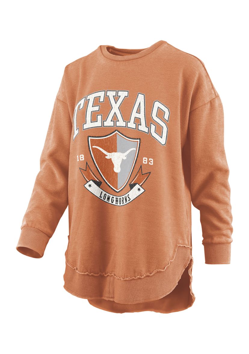 NCAA Texas Longhorns Buckler Poncho Fleece Sweatshirt