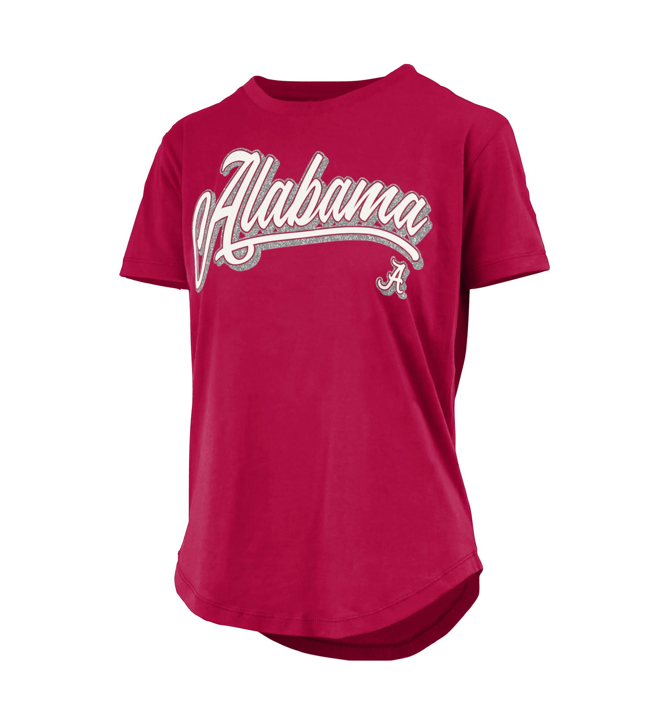 NCAA Alabama Crimson Tide Harlow Glitter T-Shirt