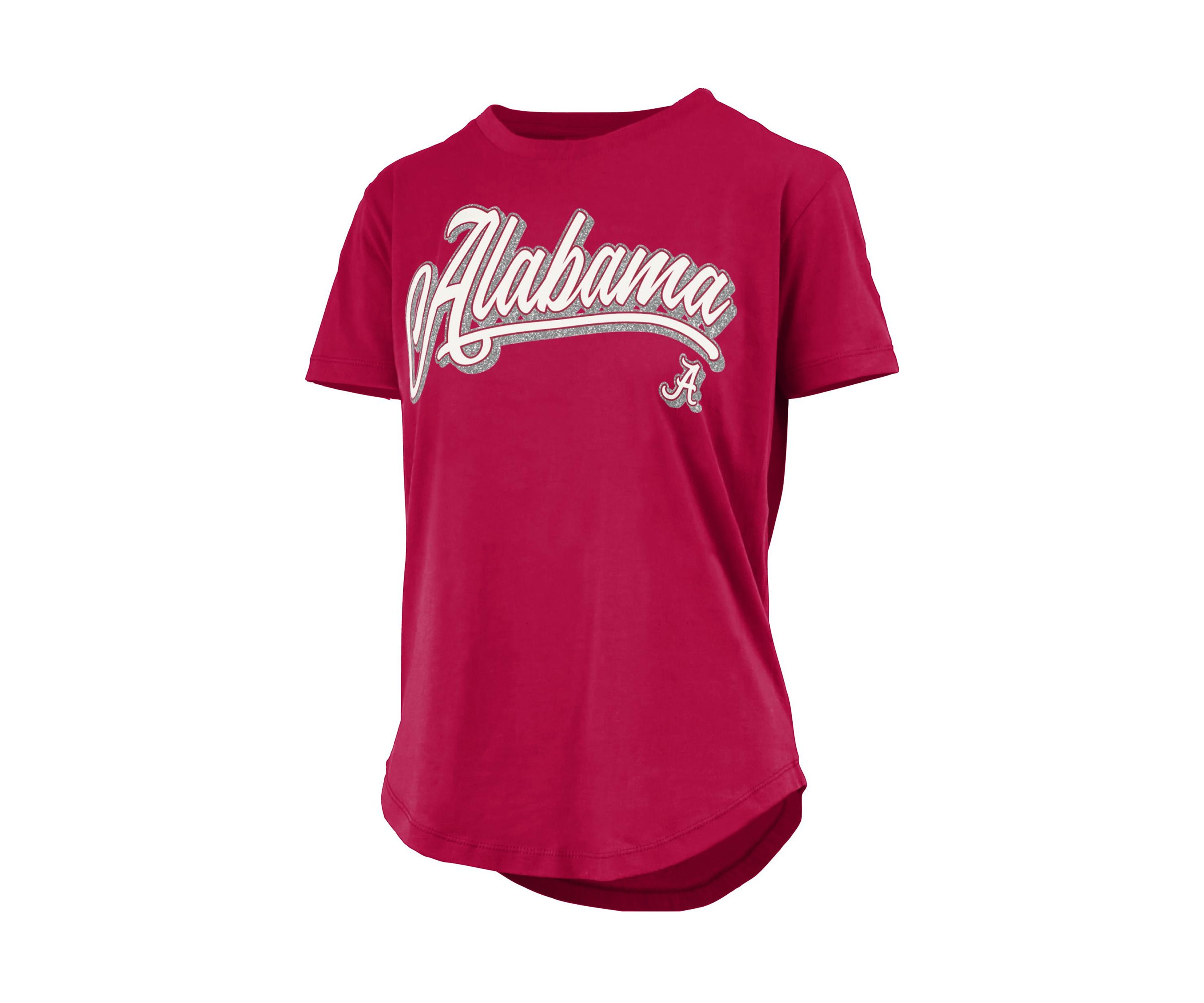 NCAA Alabama Crimson Tide Harlow Glitter T-Shirt