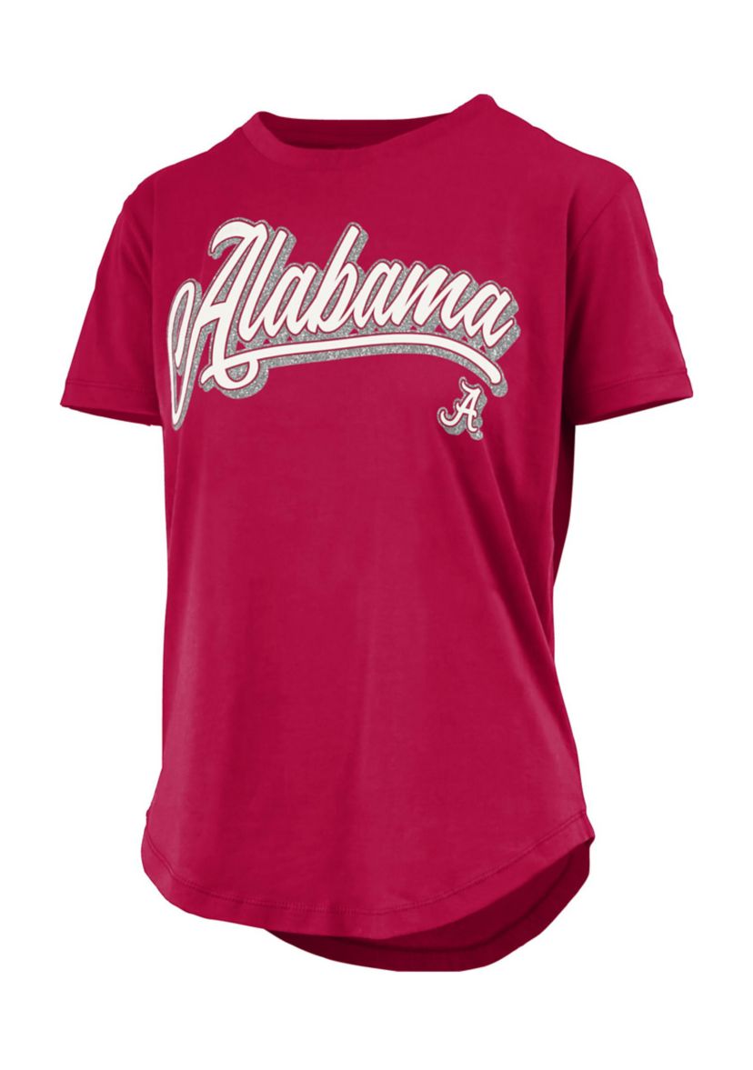 NCAA Alabama Crimson Tide Harlow Glitter T-Shirt
