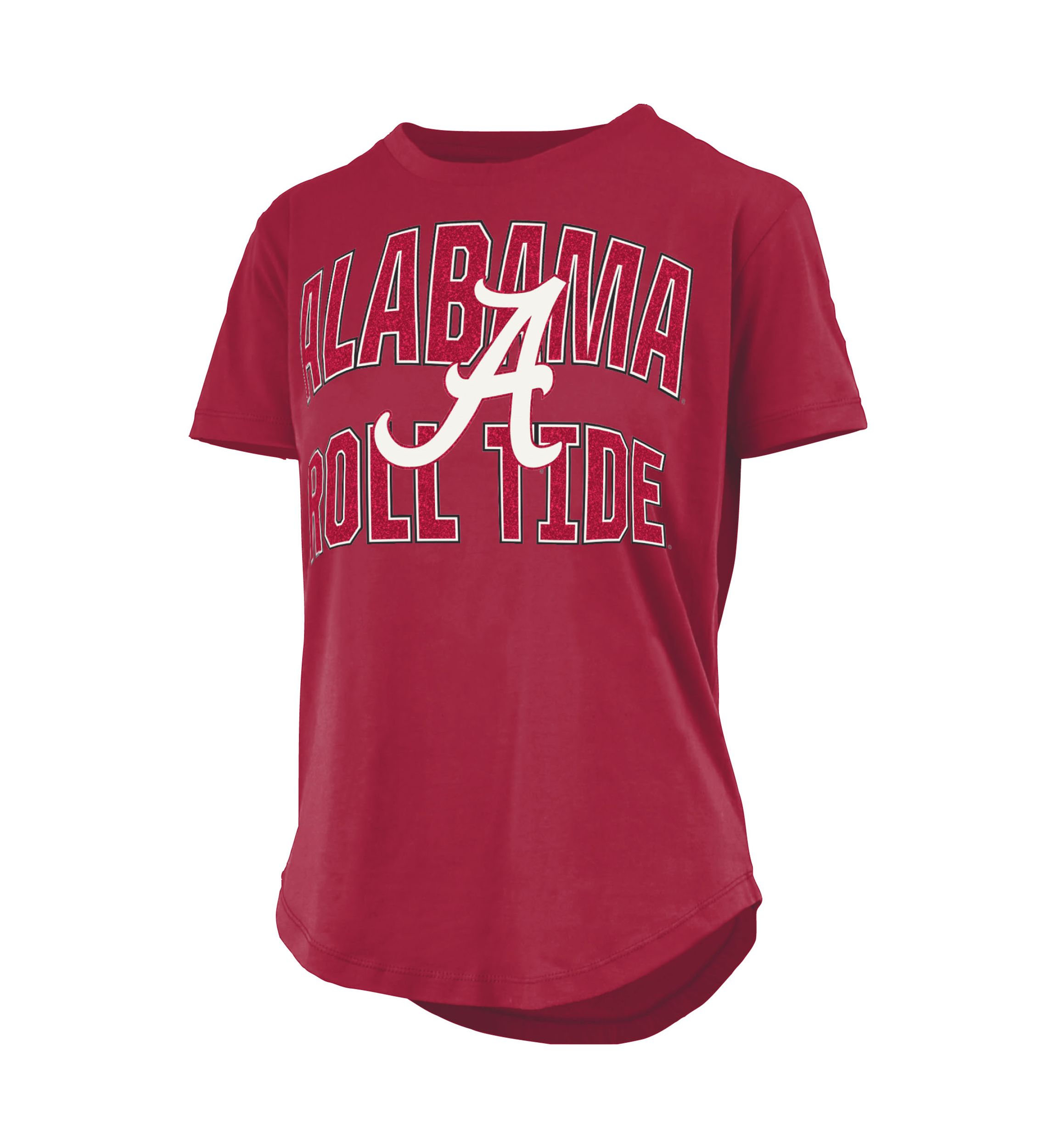 NCAA Alabama Crimson Tide Maxima Glitter Top
