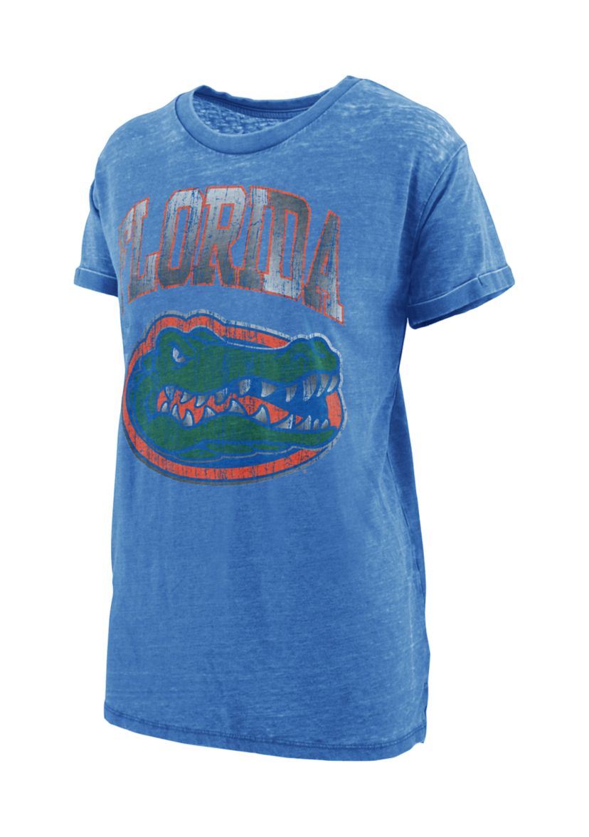 NCAA Florida Gators Silver City Vintage Boyfriend Short Sleev T-Shirt