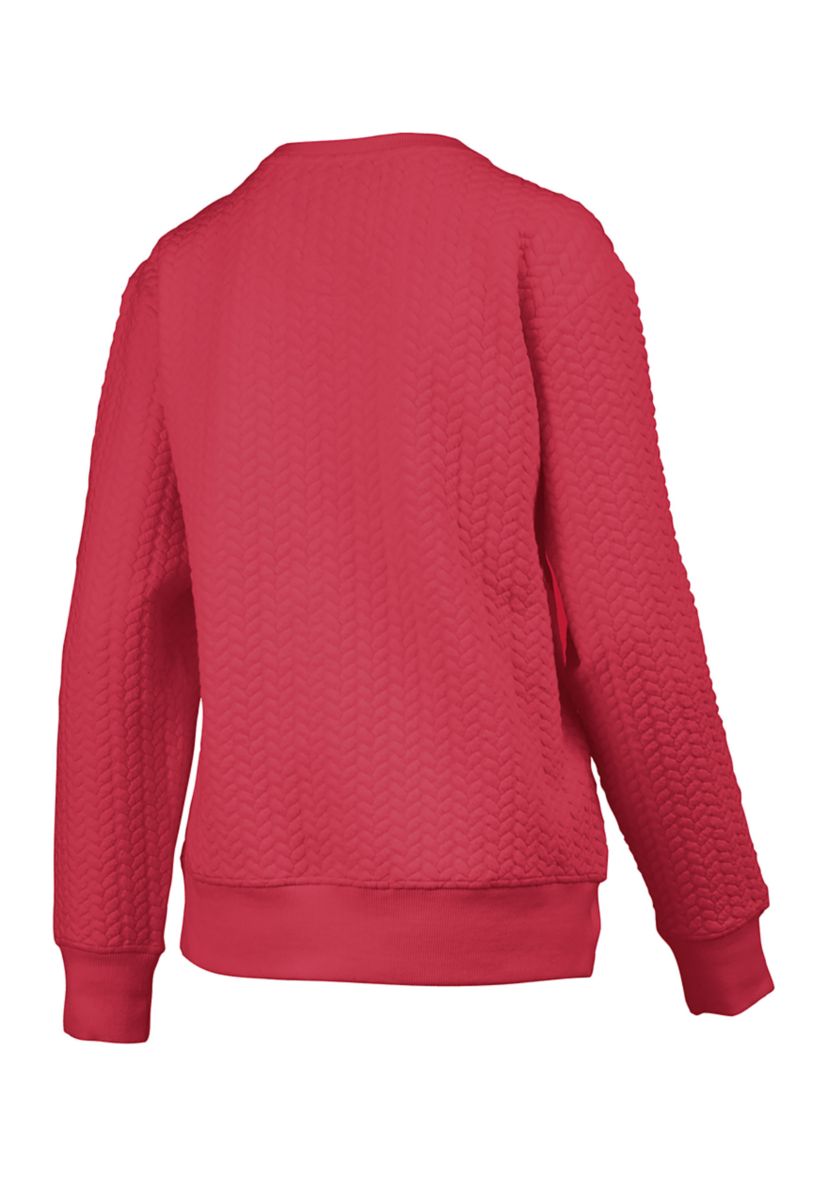 NCAA Georgia Bulldogs Banner Elk Fleece Graphic Pullover 
