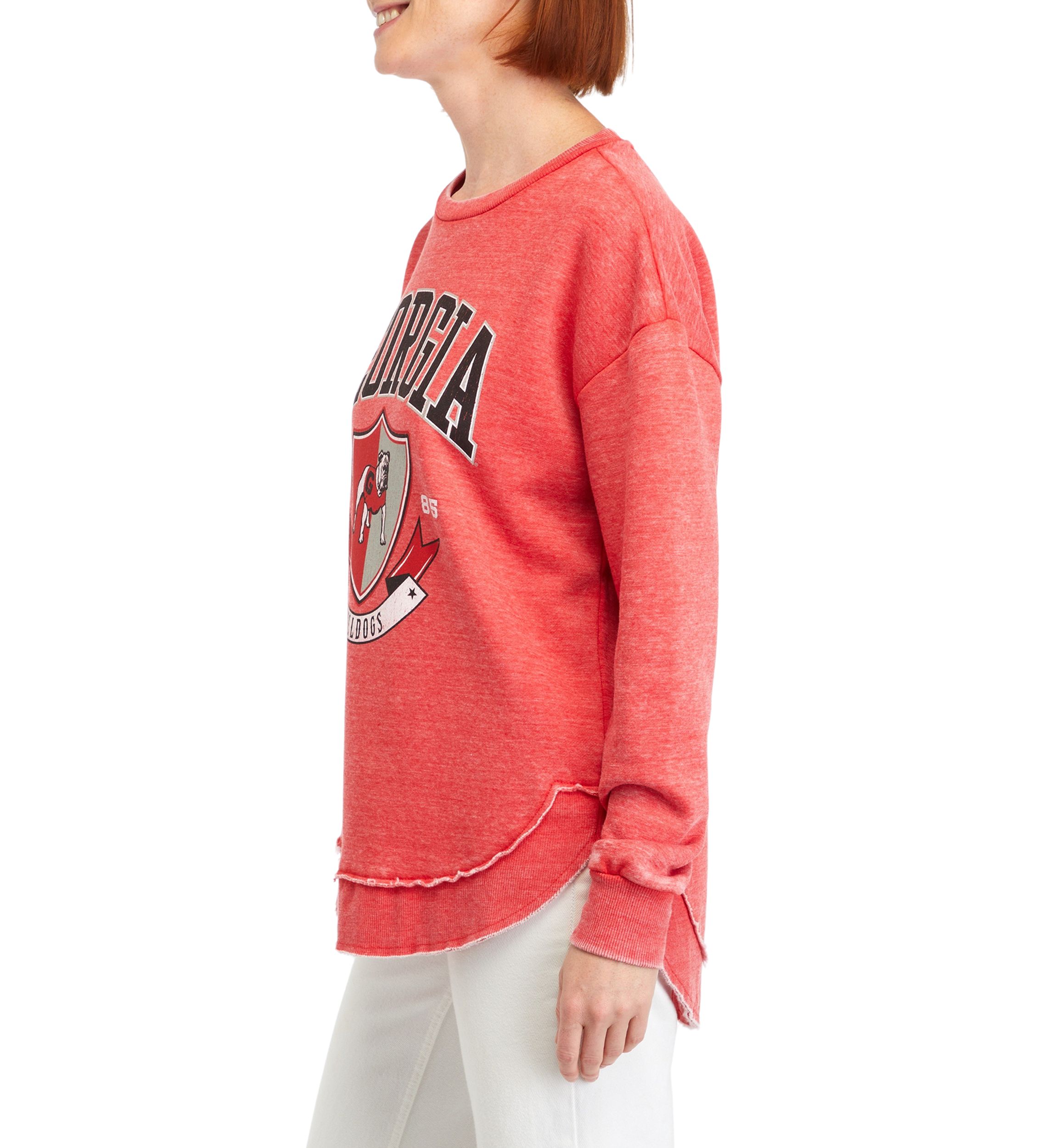 NCAA Georgia Bulldogs Vintage Fleece Pullover