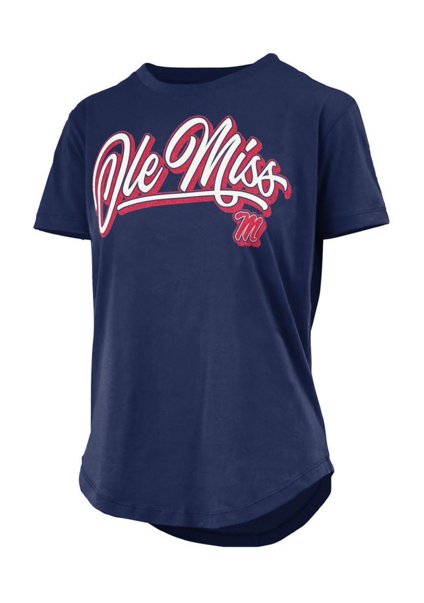 NCAA Ole Miss Rebels Harlow Glitter Tee