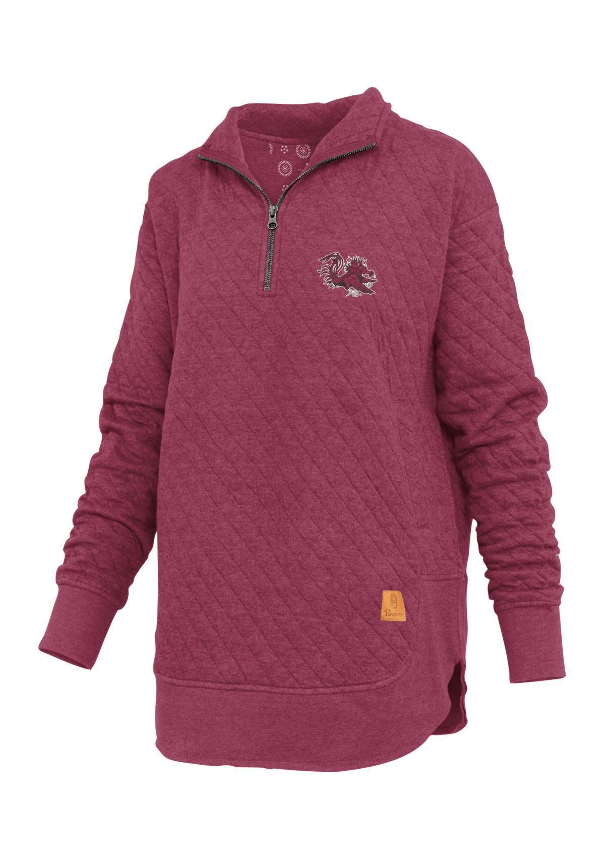 NCAA South Carolina Gamecocks North Fork Roseburg Quilted Fleece Pullover 