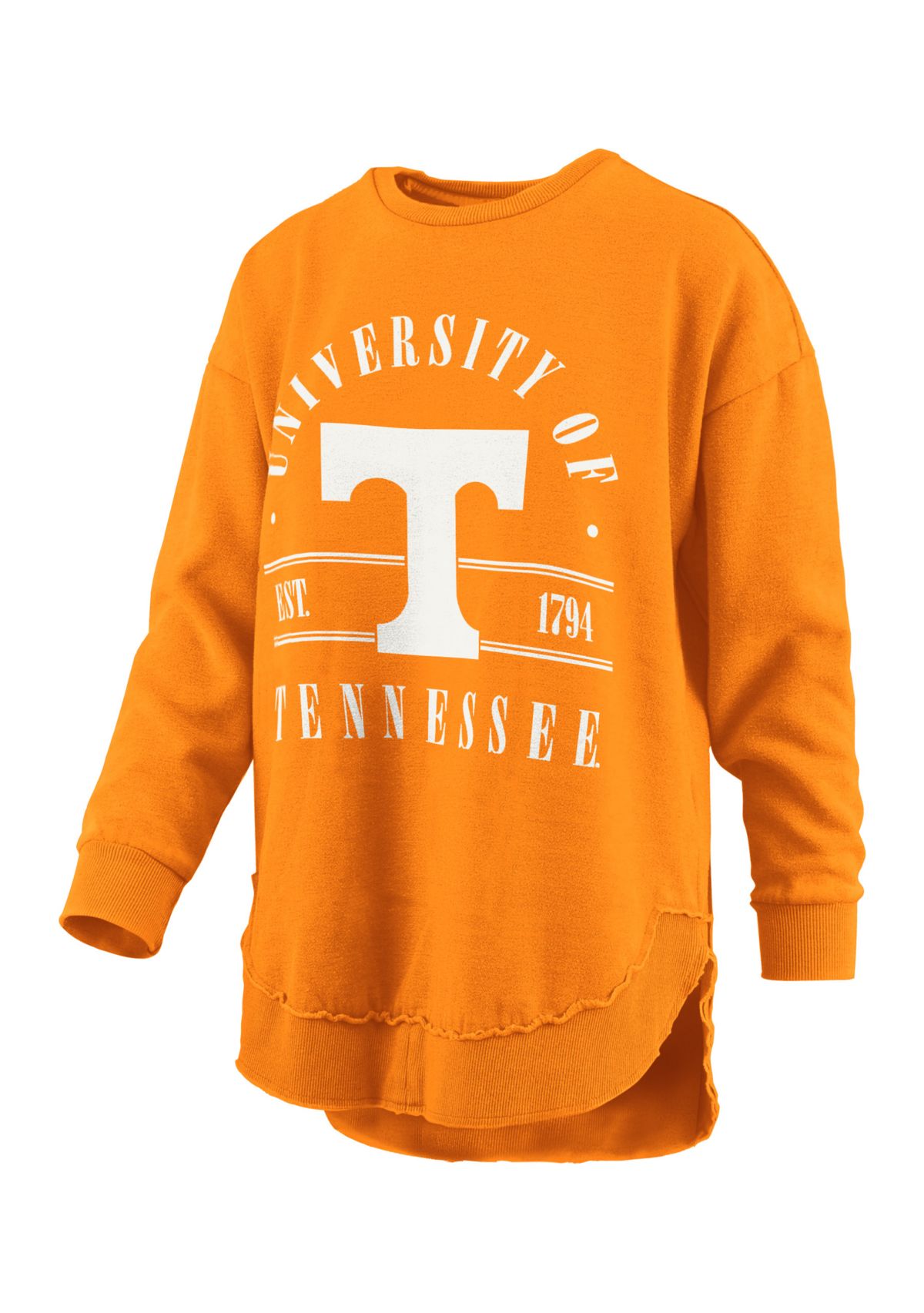 NCAA Tennessee Volunteers Sloan Melange Poncho Fleece Pullover