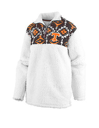 Pressbox Ncaa Tennessee Volunteers Tribal Sherpa Poodle Jacket Belk