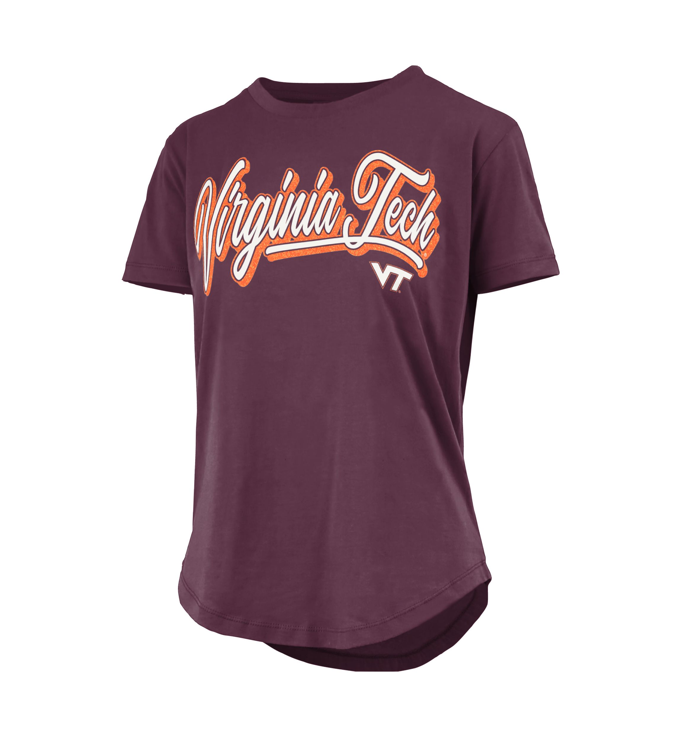 NCAA Virginia Tech Hokies Harlow Glitter T-Shirt