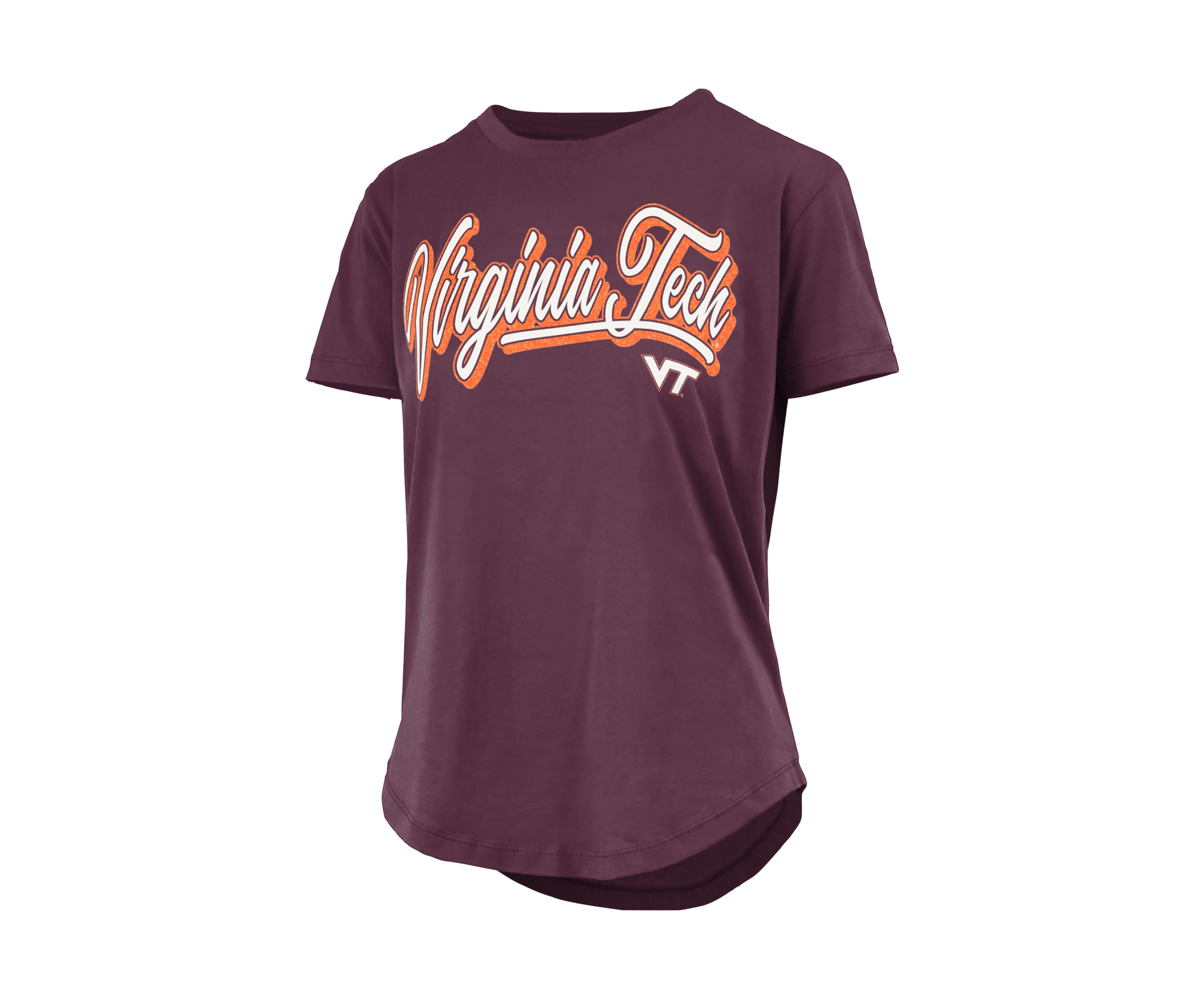 NCAA Virginia Tech Hokies Harlow Glitter T-Shirt