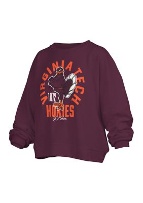 Pressbox Women's NCAA Virginia Tech Hokies Blitz Janise Fleece Sweatshirt, XL